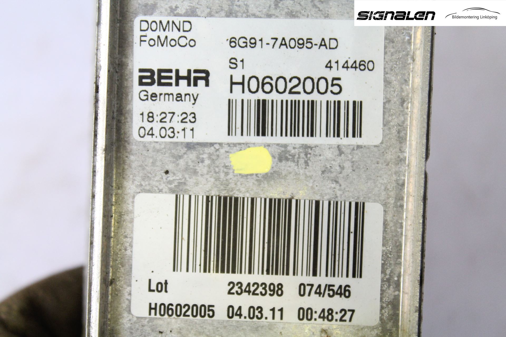 Ford MONDEO 07-15 Radiator Oljekjøler Automatgea