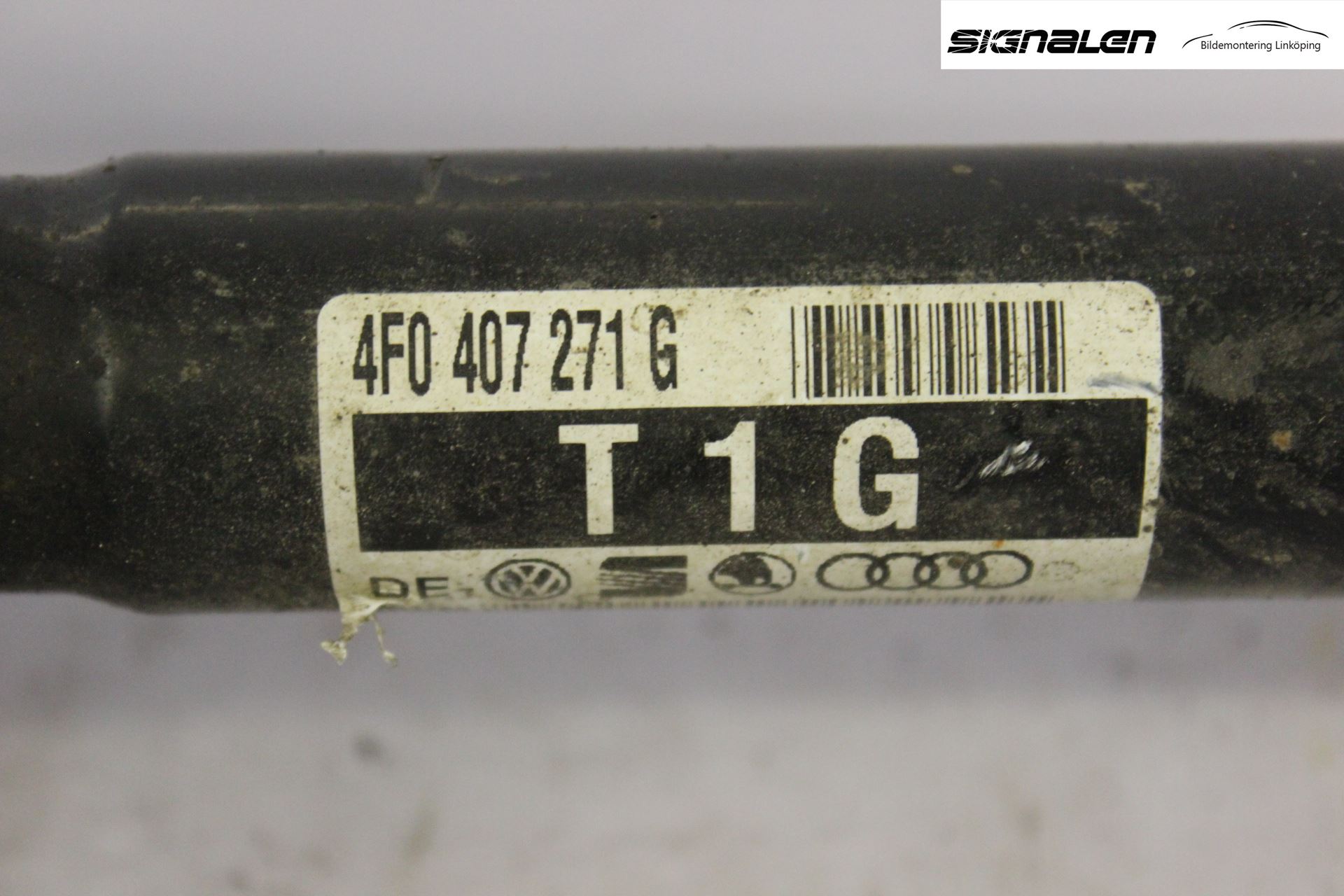 Audi A6/S6     05-11 Drivaksel Foran Kompl Venstre