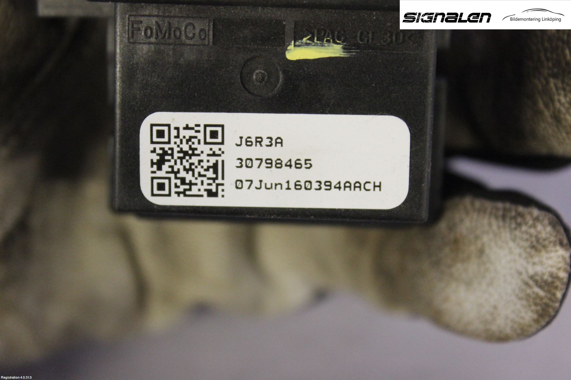 Volvo V70 08-13 Bryter Ratt Visker - Spyler