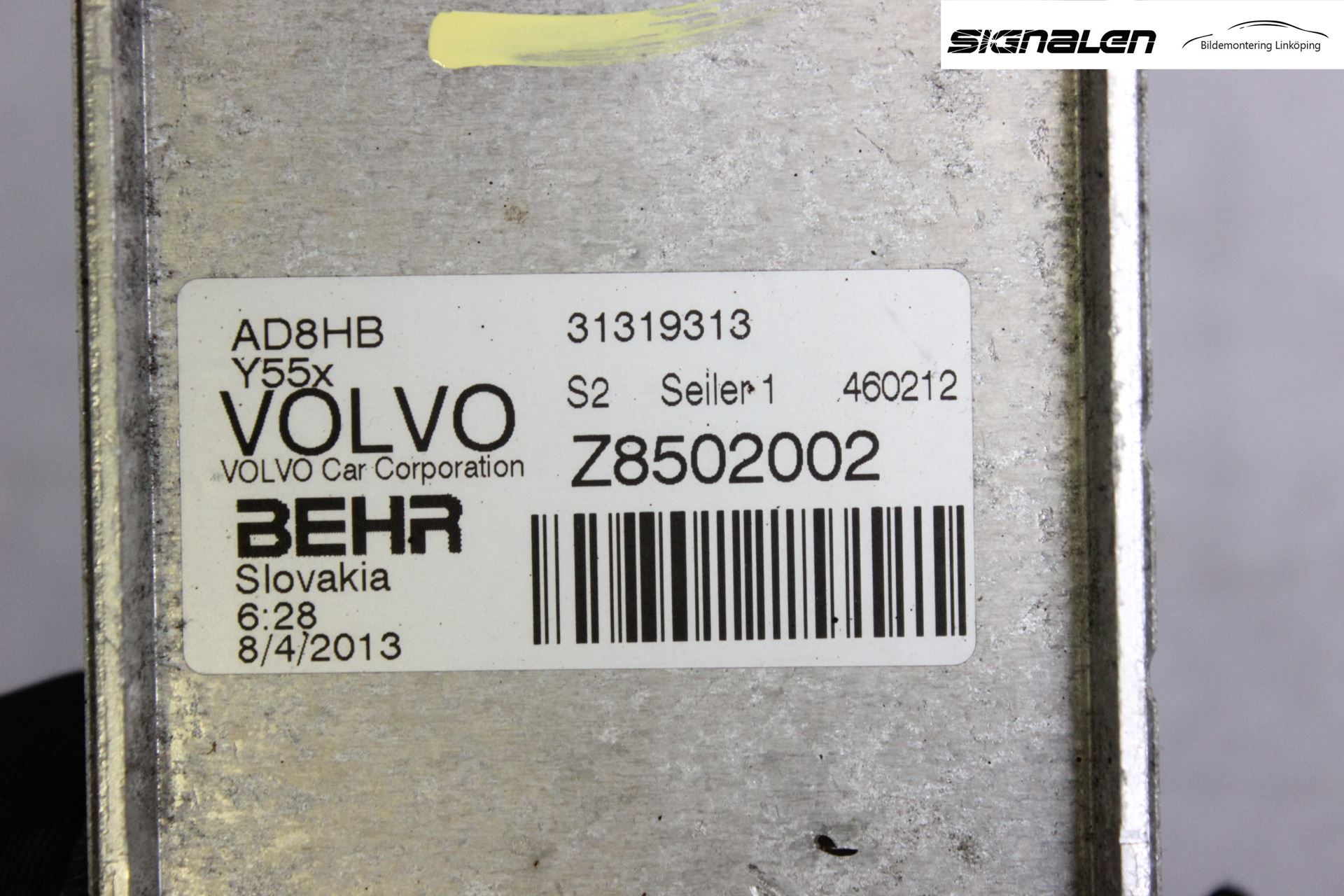 Volvo V40 CROSS COUNTRY 13-19 Radiator Oljekjøler Automatgea