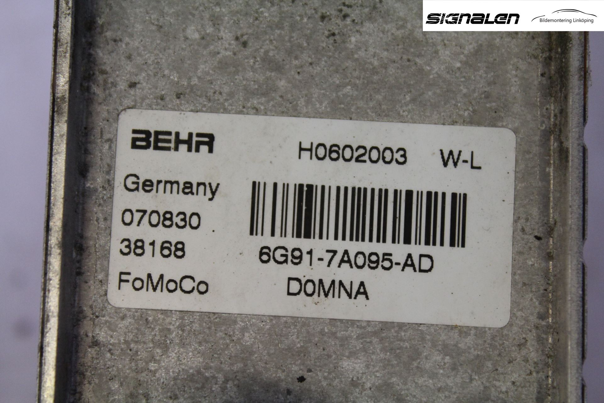 Volvo V70 08-13 Radiator Oljekjøler Automatgea