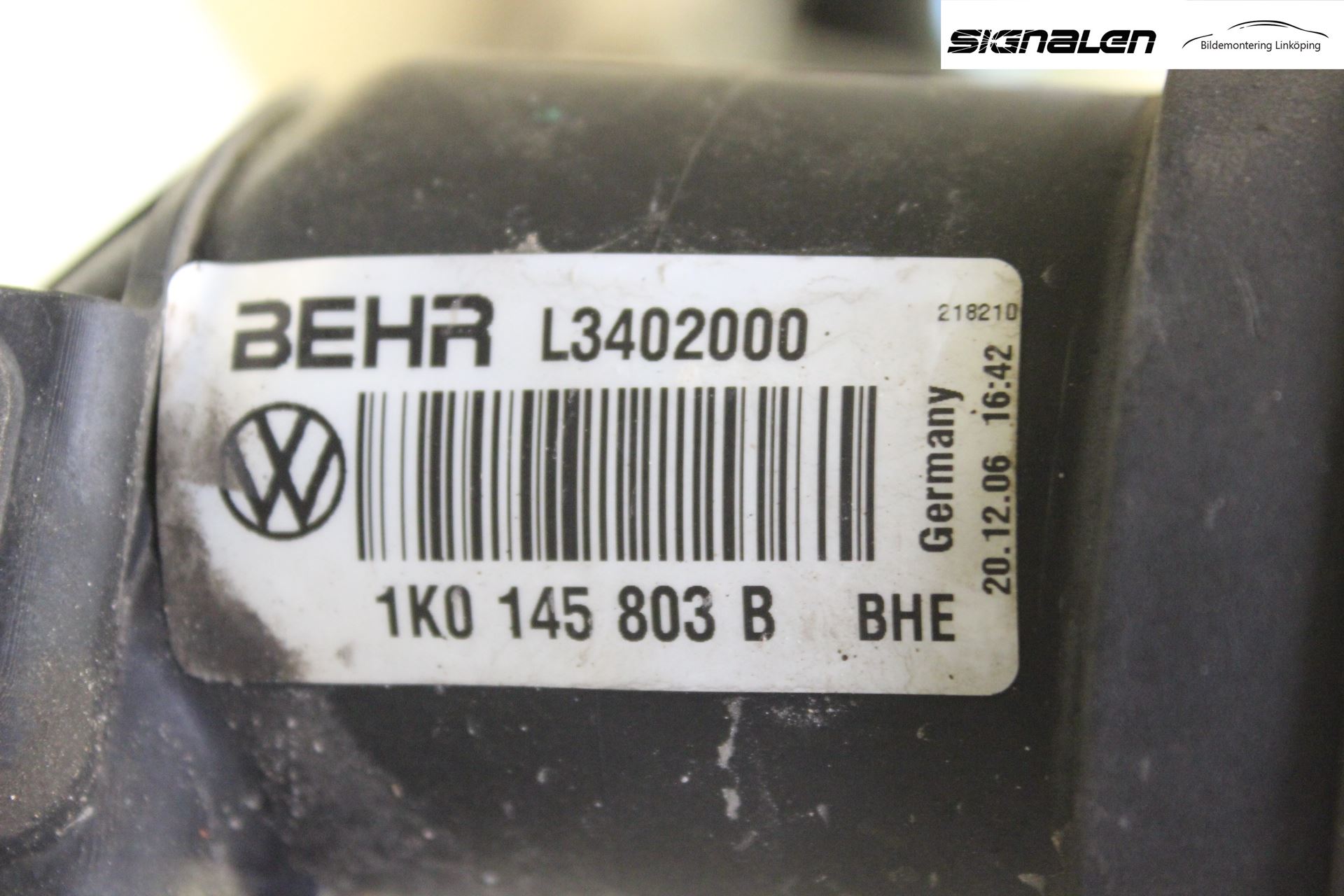 Skoda OCTAVIA (1Z) 05-13 Intercooler Radiator