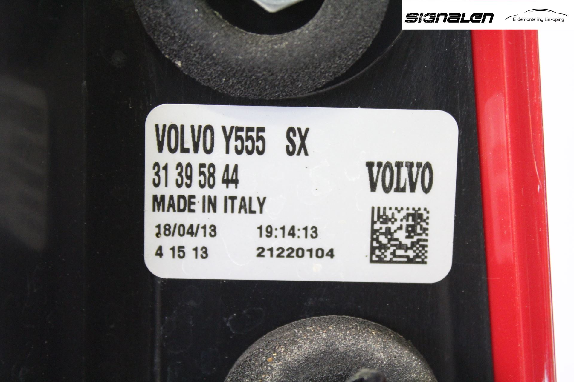 Volvo V40 CROSS COUNTRY 13-19 Baklykt Venstre