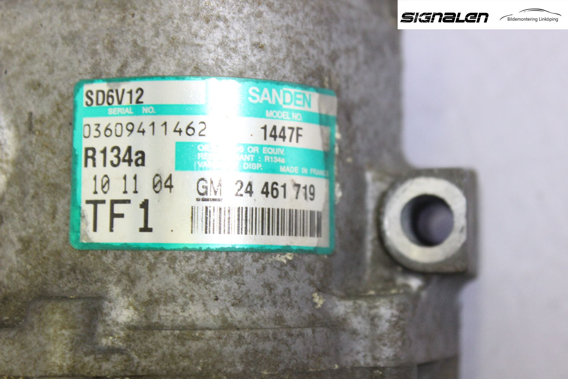 Opel CORSA C    00-06 Varme Ac Kompressor