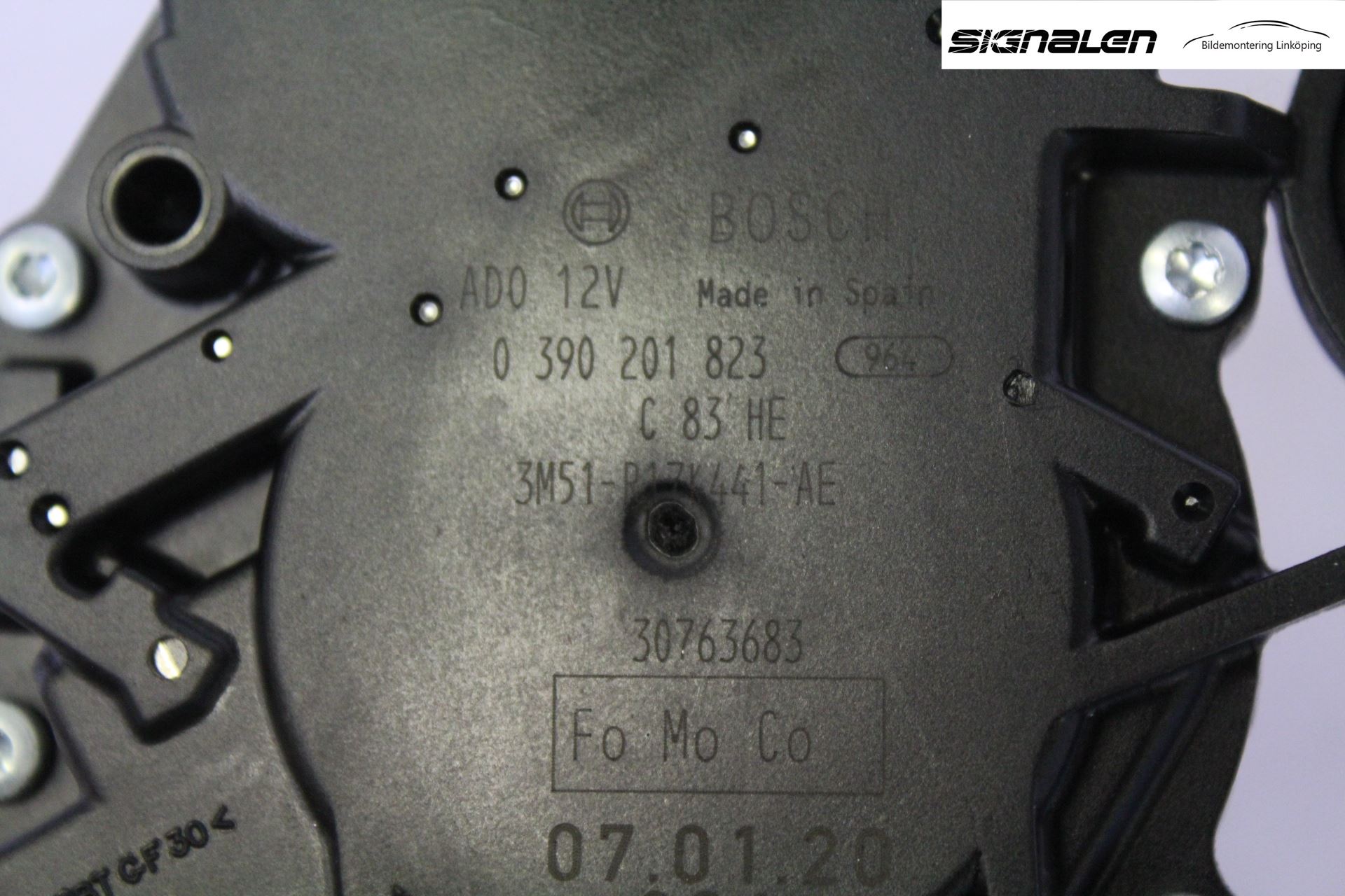 Ford FOCUS     04-07 Viskermotor Bakluke