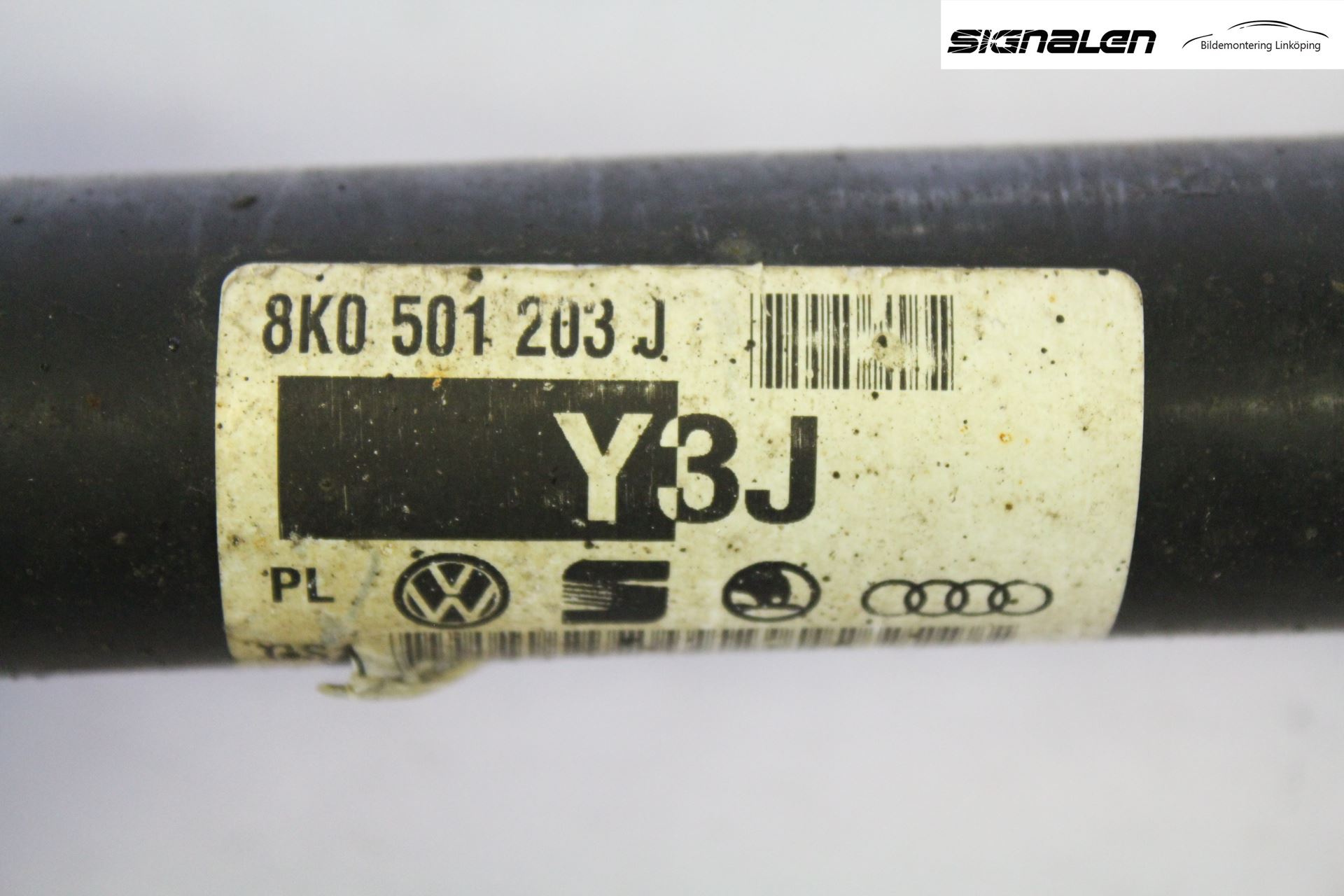Audi A4/S4 08-11 Drivaksel Bak Kompl Venstre