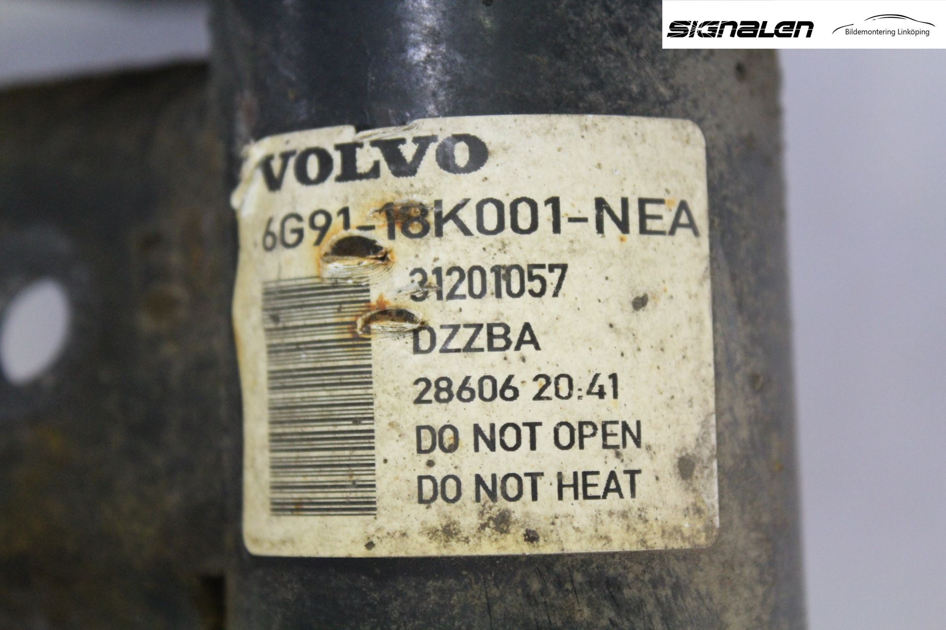 Volvo S80 07-13 Fjærbein Foran Venstre