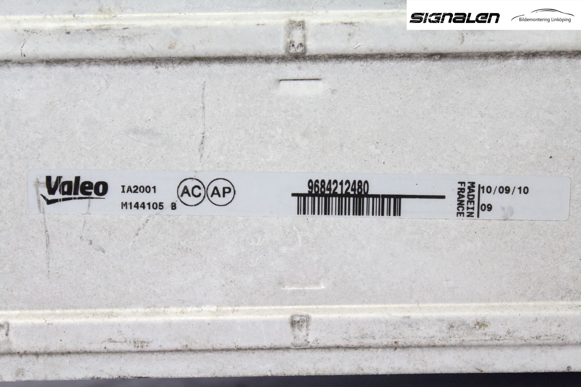 Peugeot 308 08-13 Intercooler Radiator