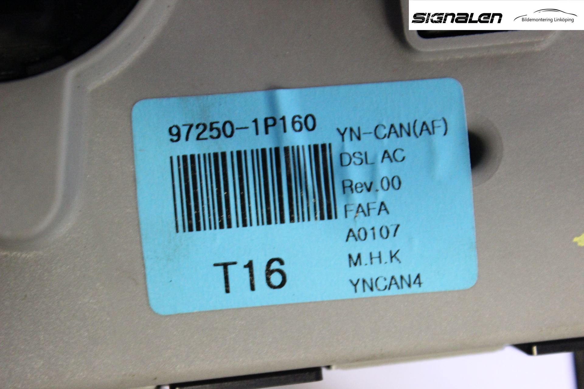 Kia VENGA 10-19 Varme Ac Betjening-Display