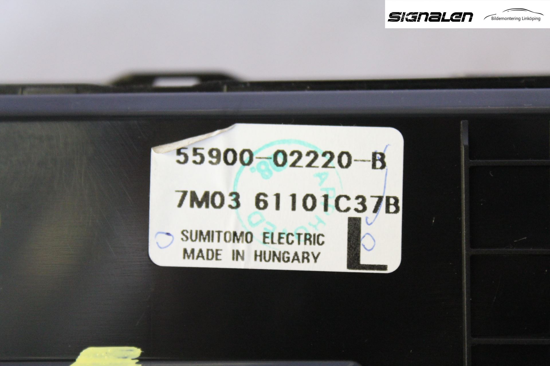 Toyota AURIS 07-09 Varme Ac Betjening-Display