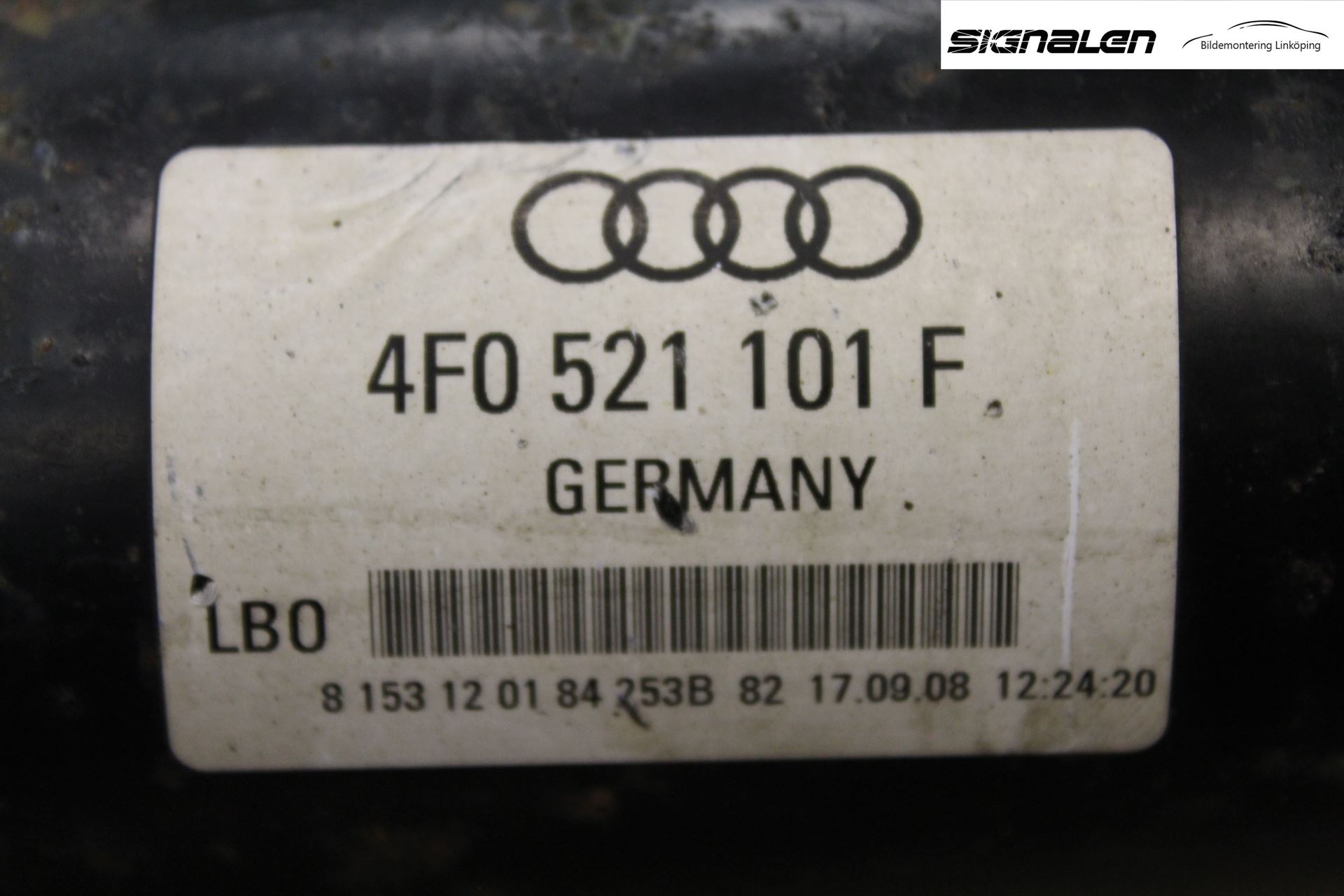 Audi A6/S6     05-11 Mellomaksel Kompl
