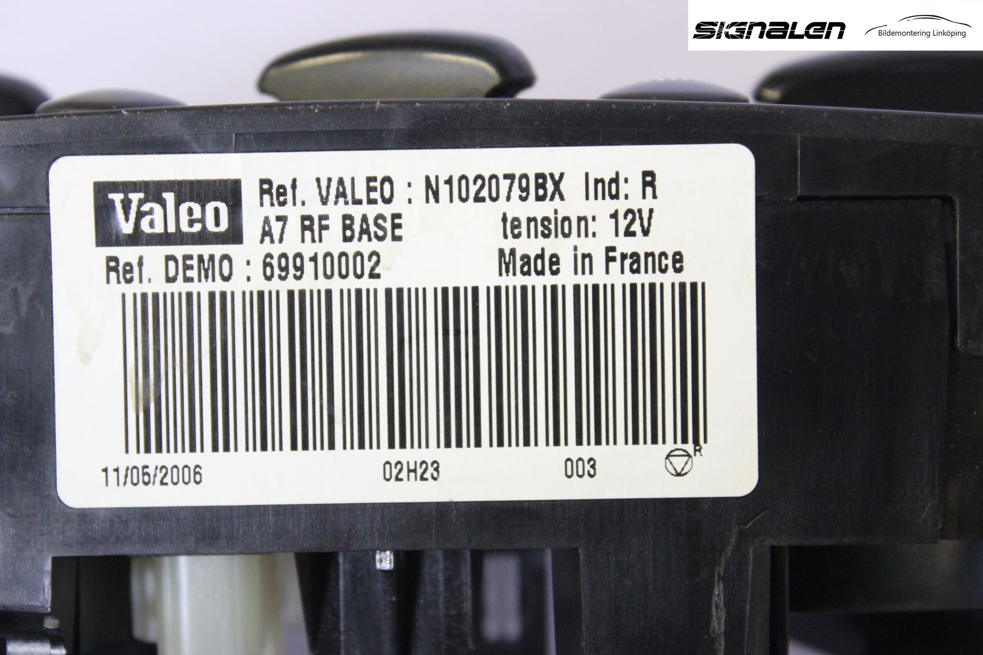 Peugeot 207 Varme Ac Betjening-Display