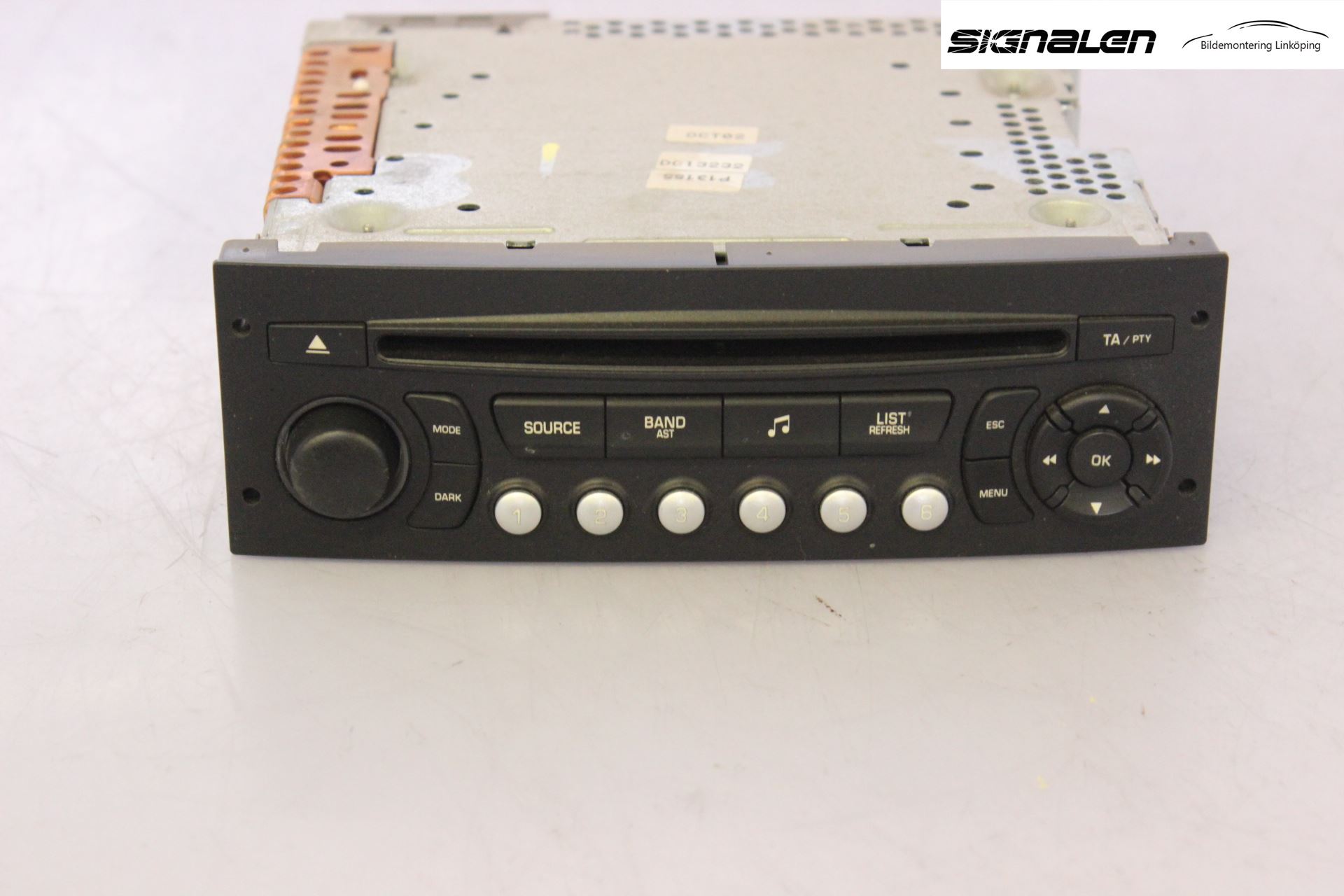 Peugeot 207 Stereo Radio Med Cd