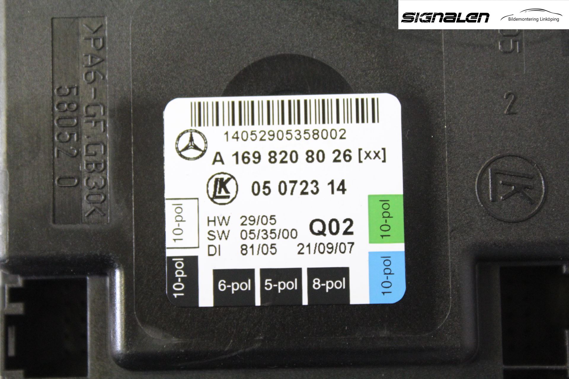 Mercedes-Benz MB B-KLASS (W245) 05-12 Styreenhet Dør