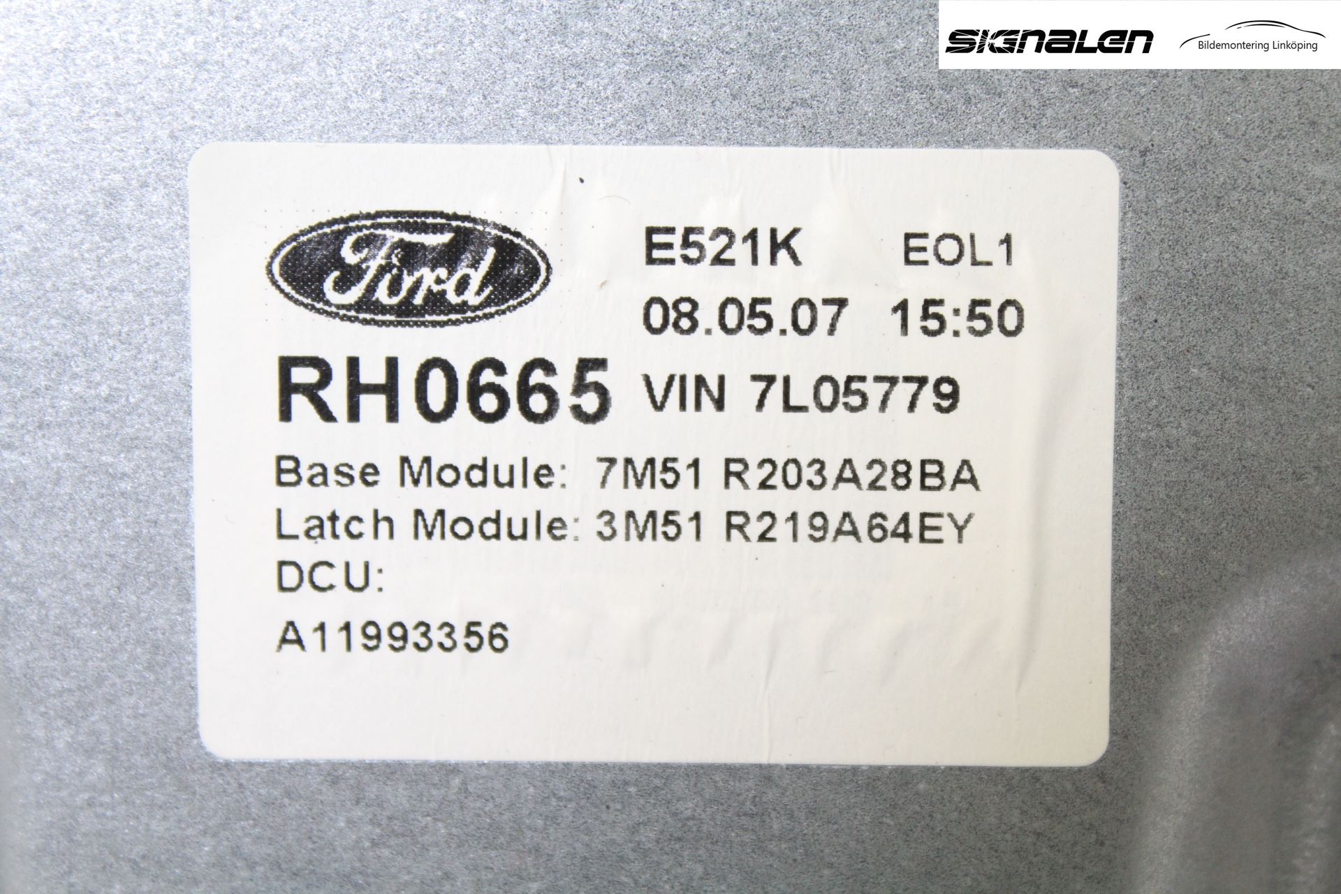Ford FOCUS C-MAX I 07-10 Vindusheis