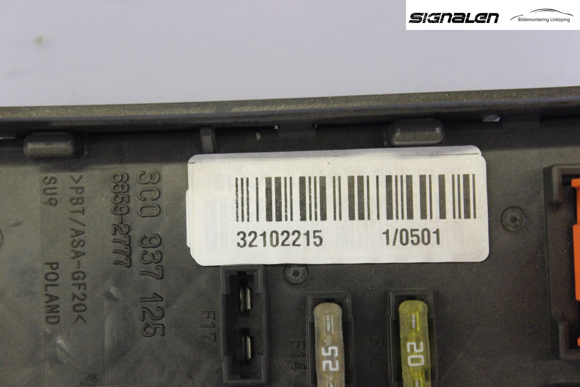 Volkswagen VW PASSAT 05-11 Sikringsboks - Elsentral