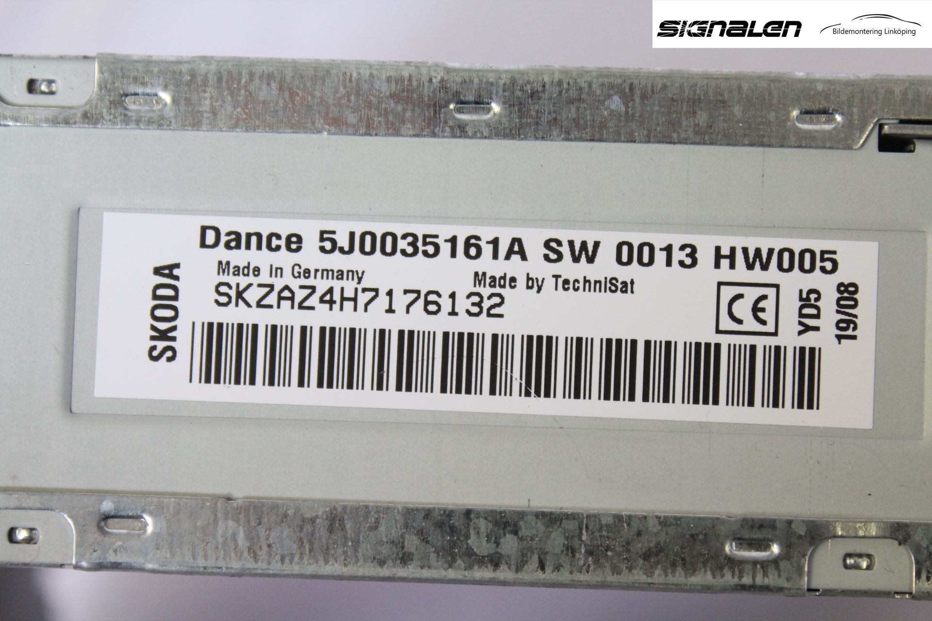 Skoda FABIA 07-14 Stereo Radio Med Cd