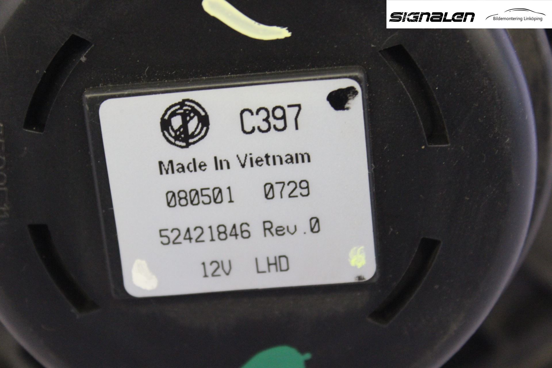 Alfa GT Varmeapparat Viftemotor