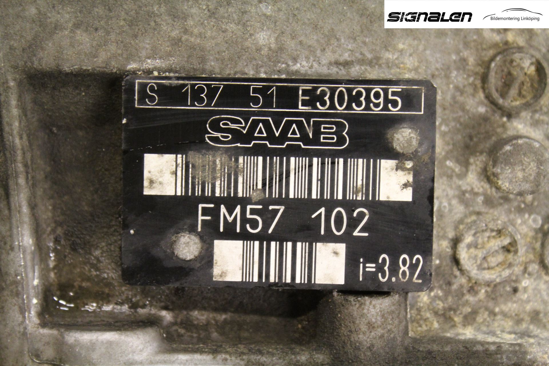 Saab 9-3 VER 2 Gearkasse 5 Trinn