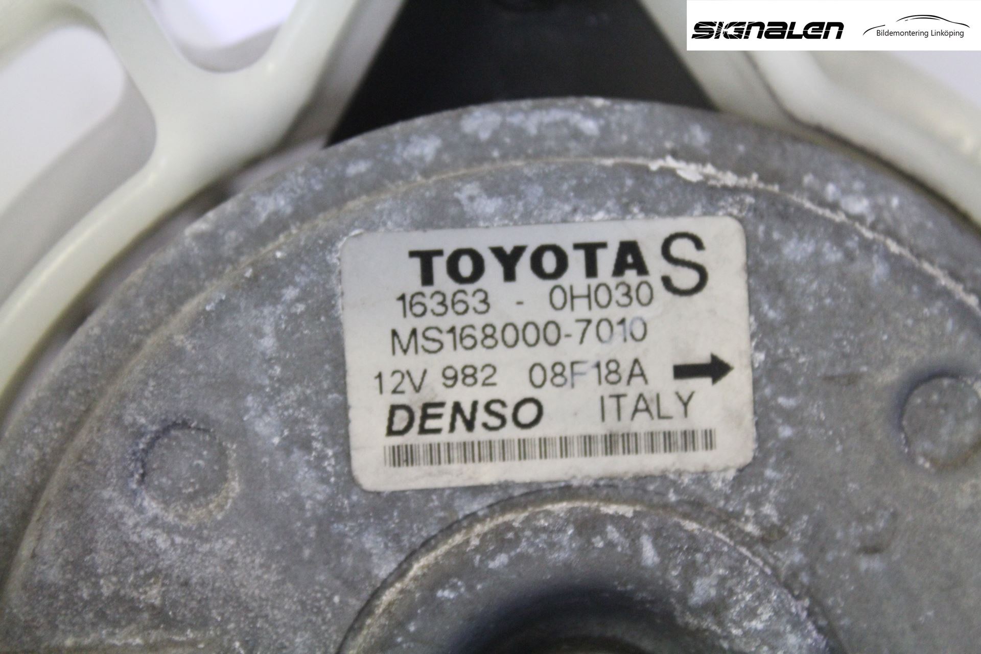 Toyota COROLLA VERSO 04-07 Kjølevifte Elektrisk