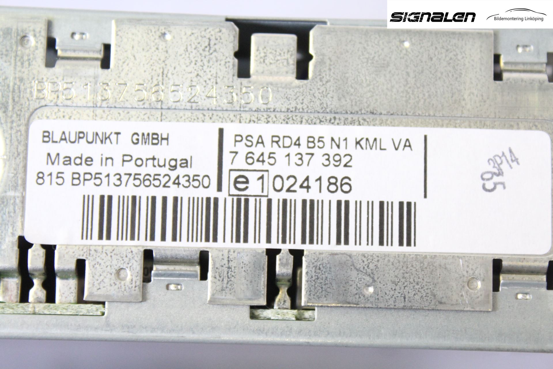 Citroen C4 I   05-10 Stereo Radio Med Cd