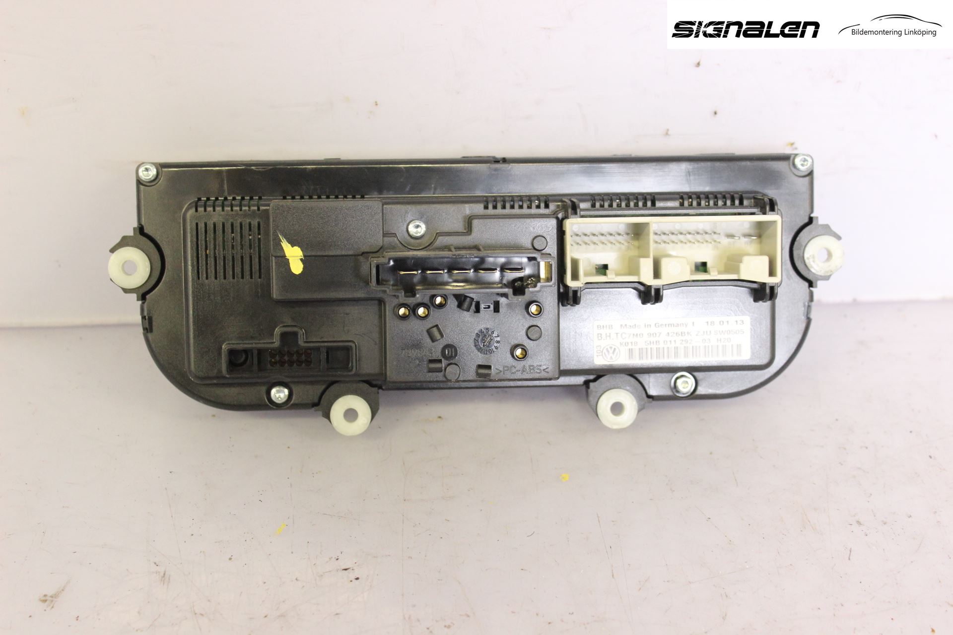 Volkswagen VW CADDY 11-15 Varme Ac Betjening-Display