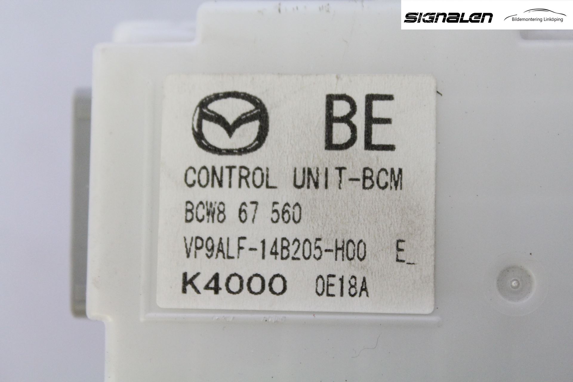 Mazda 3 II 09-13 Styreenhet Øvrig