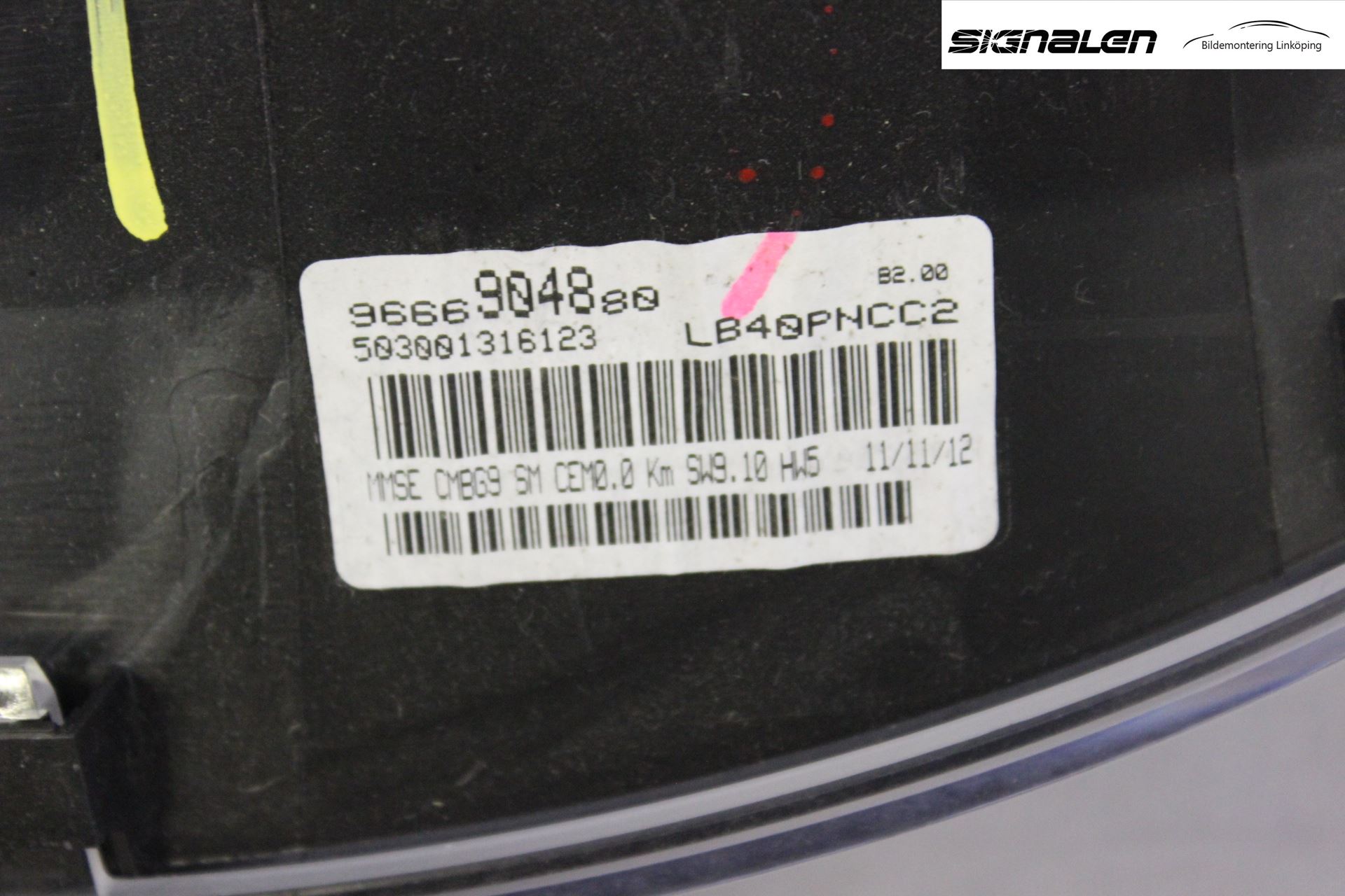 Peugeot PARTNER 08-15 Instr Kombinert