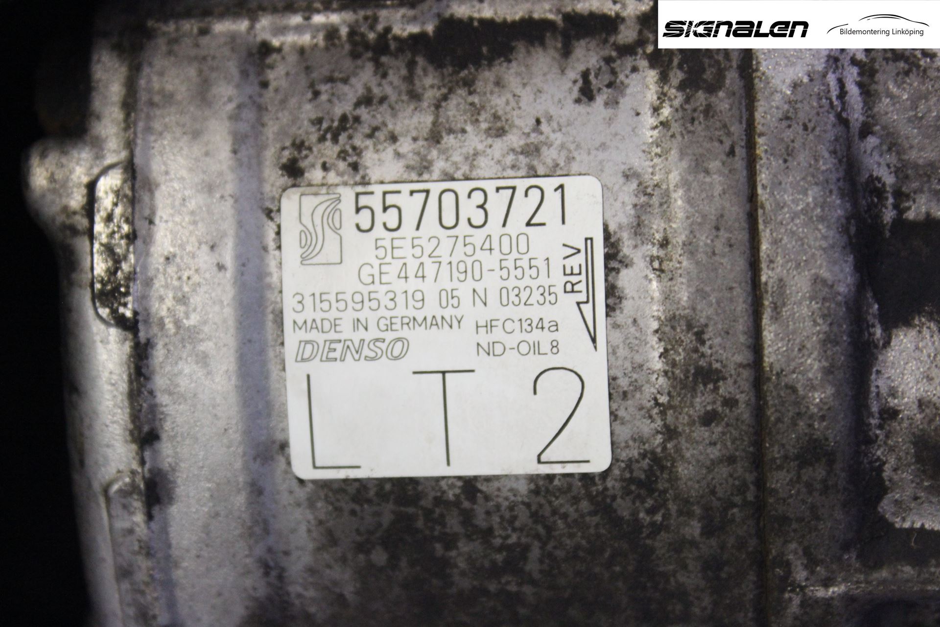 Opel CORSA D 07-14 Varme Ac Kompressor