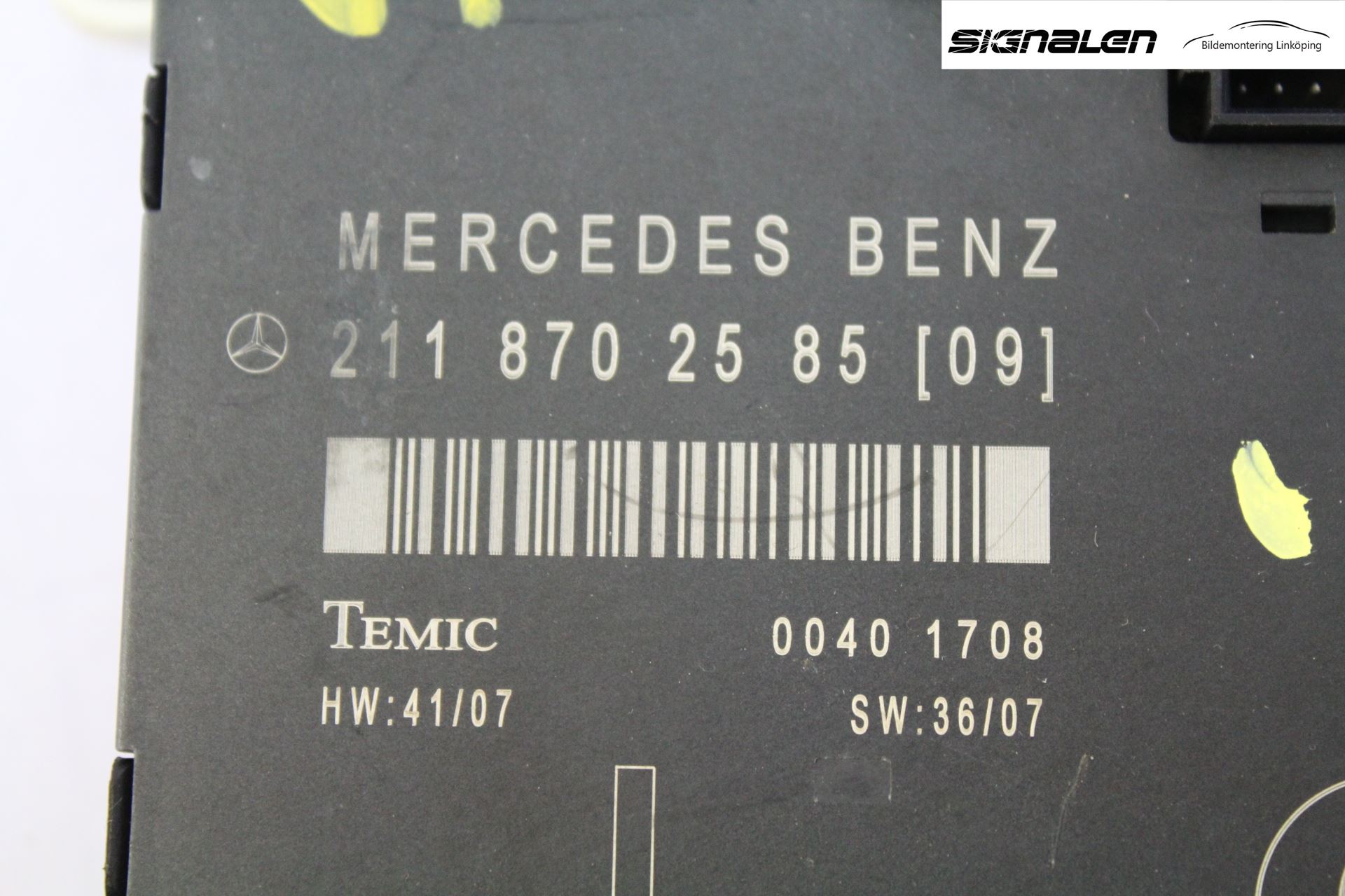 Mercedes-Benz MB E-KLASS (W211) 02-09 Styreenhet Dør