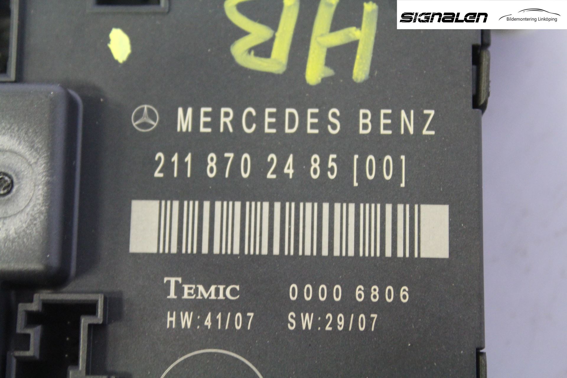 Mercedes-Benz MB E-KLASS (W211) 02-09 Styreenhet Dør