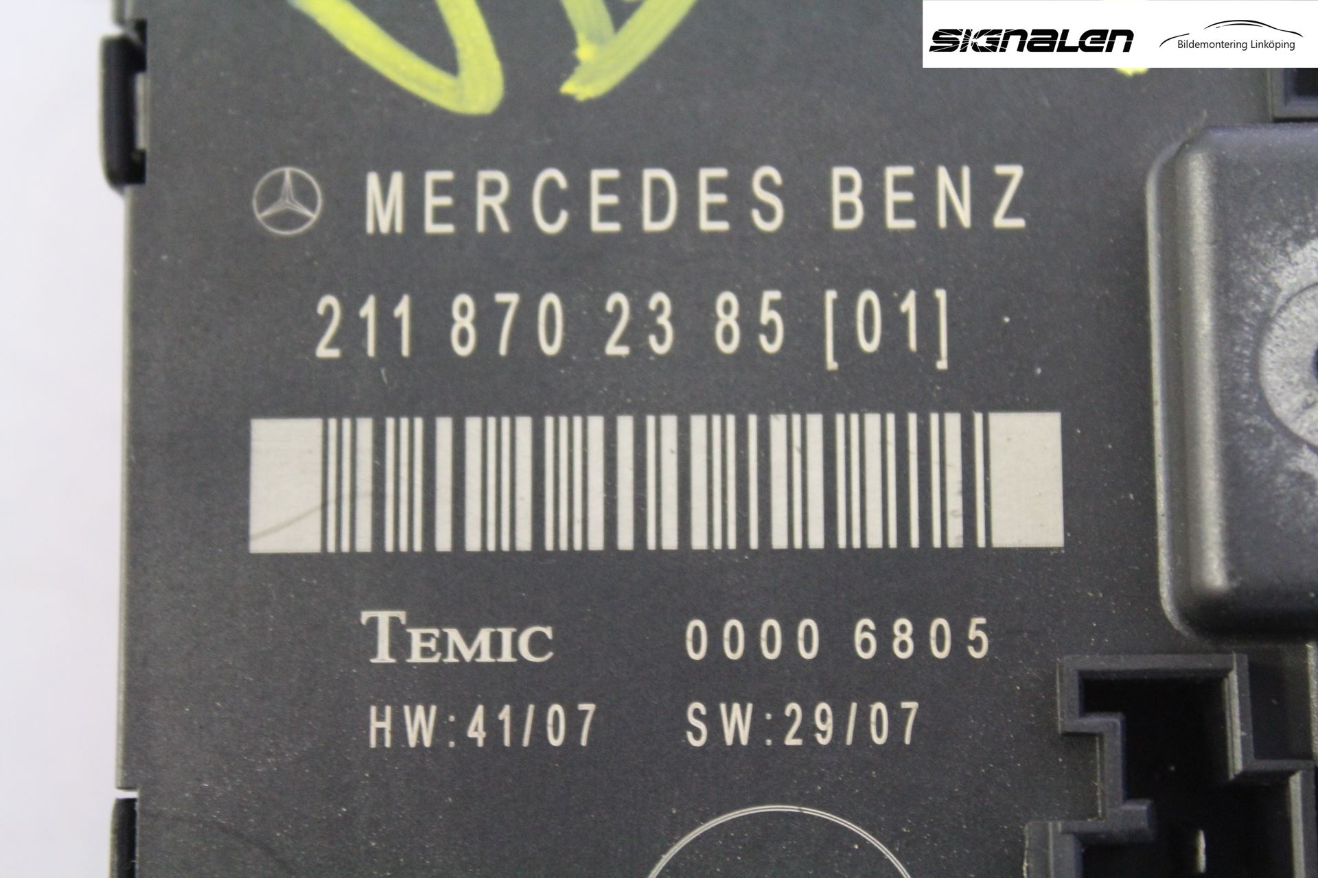 Mercedes-Benz MB E-KLASS (W211) 02-09 Styreenhet Dør