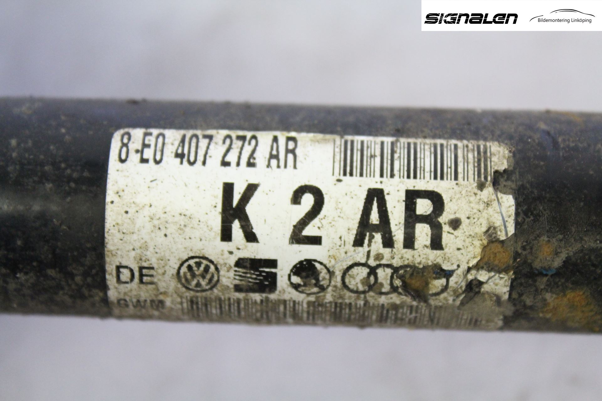 Audi A4/S4 05-07 Drivaksel Foran Kompl Høyre