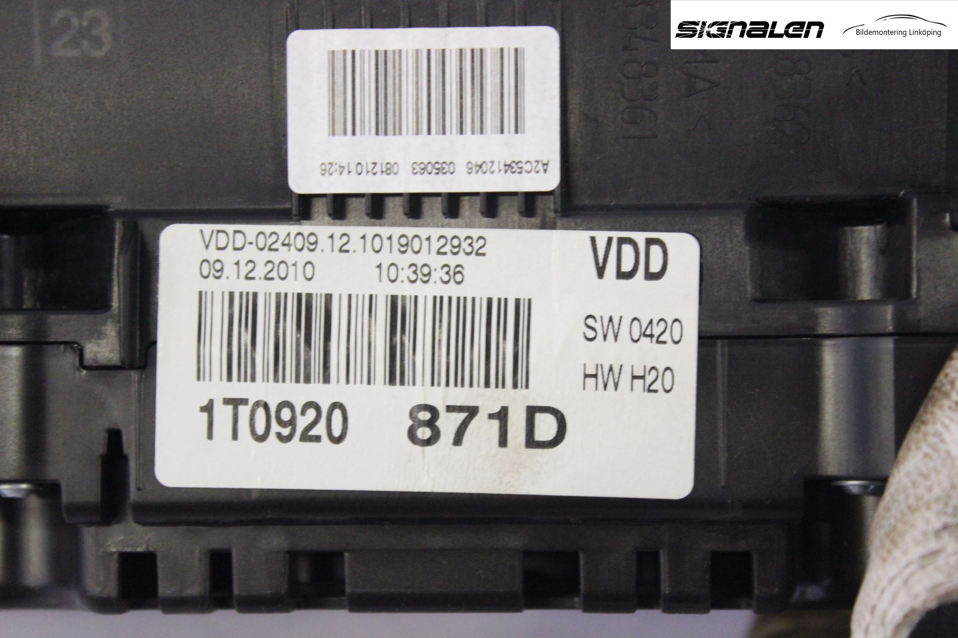 Volkswagen VW TOURAN 10-15 Instr Kombinert