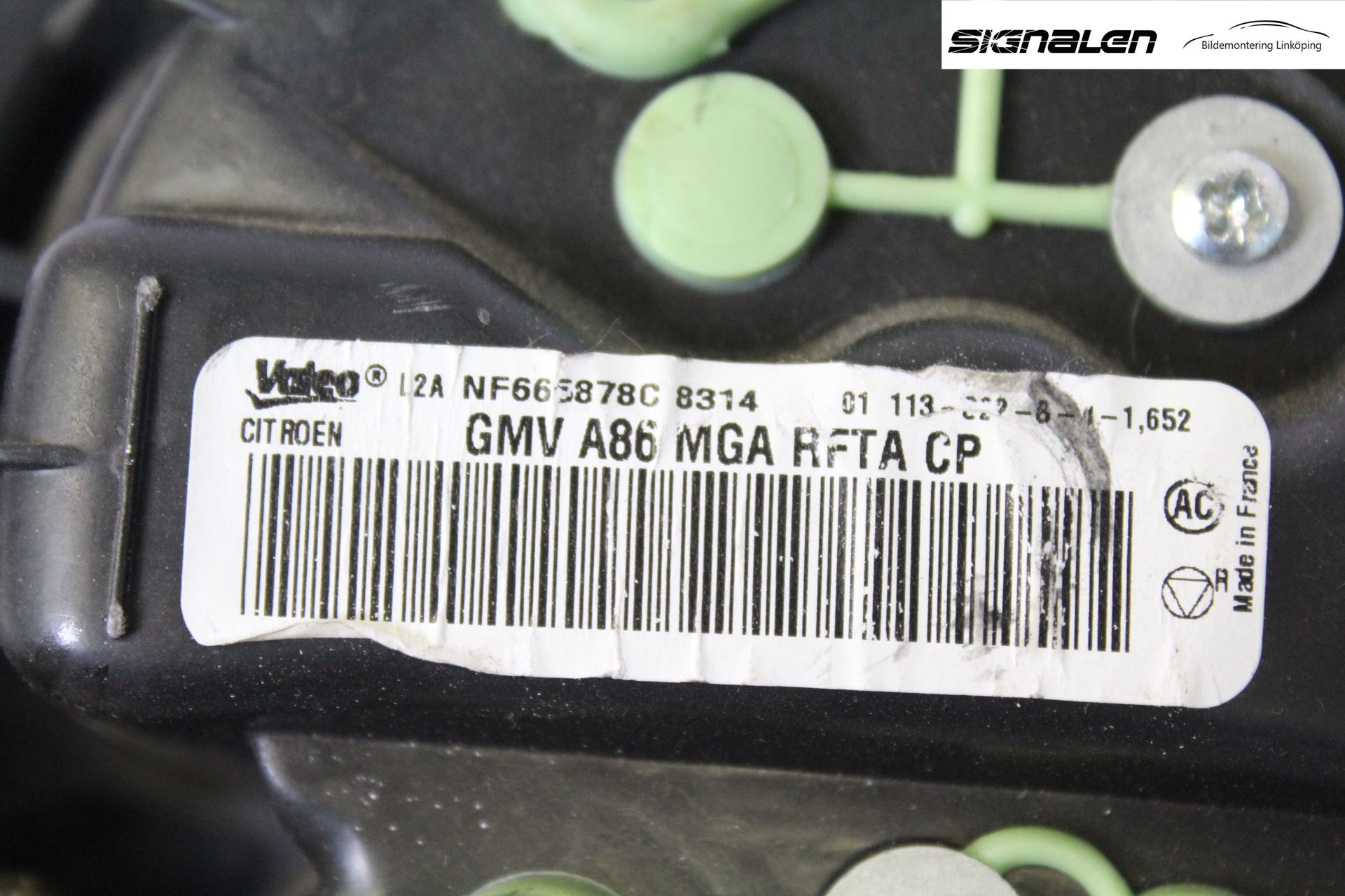 Citroen C3 05-10 Varmeapparat Viftemotor