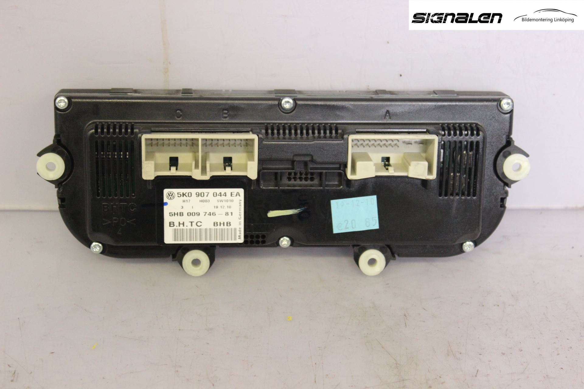 Volkswagen VW TOURAN 10-15 Varme Ac Betjening-Display