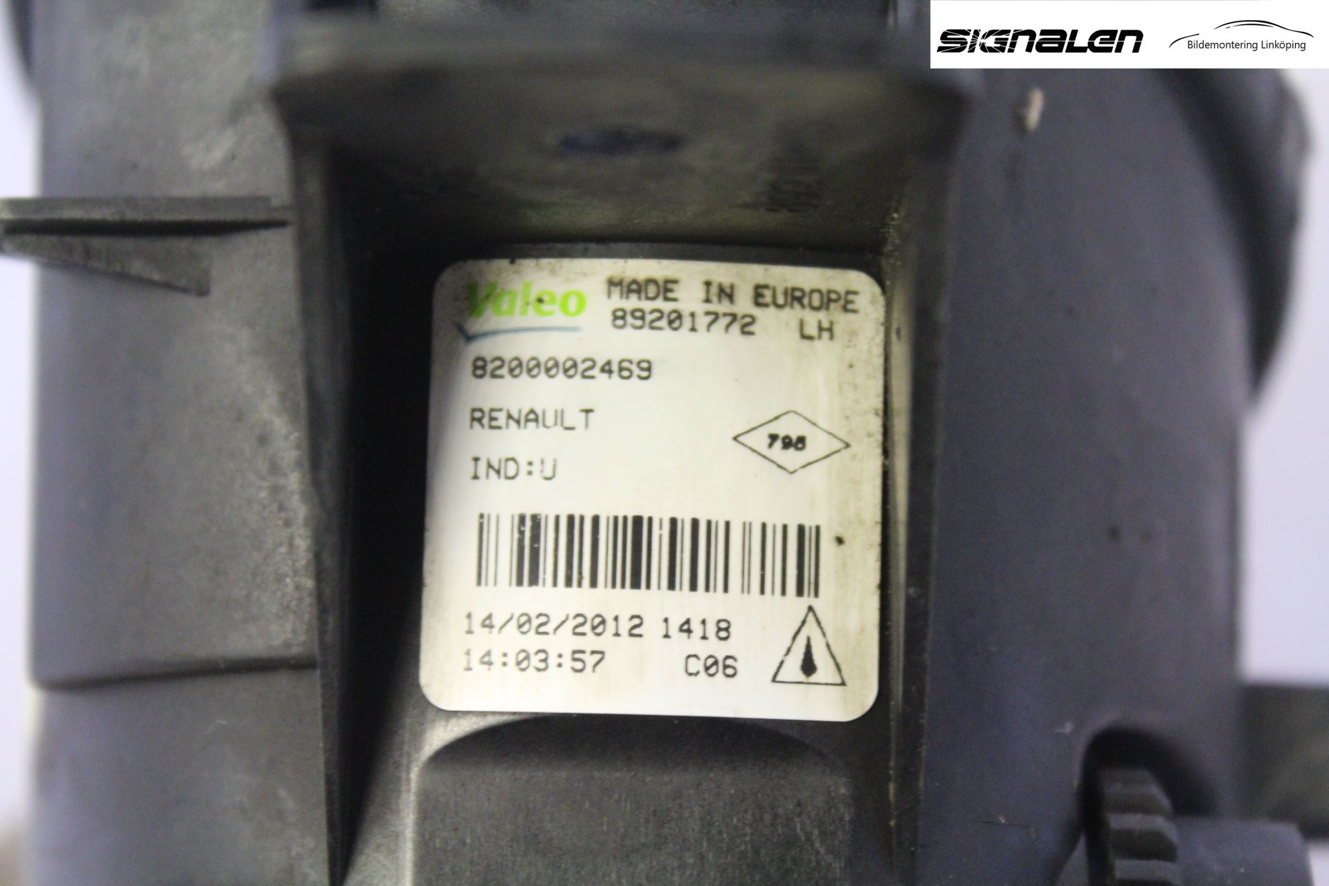 Renault CLIO III  09-12 Frontlykt-Kurve-Tåkelys
