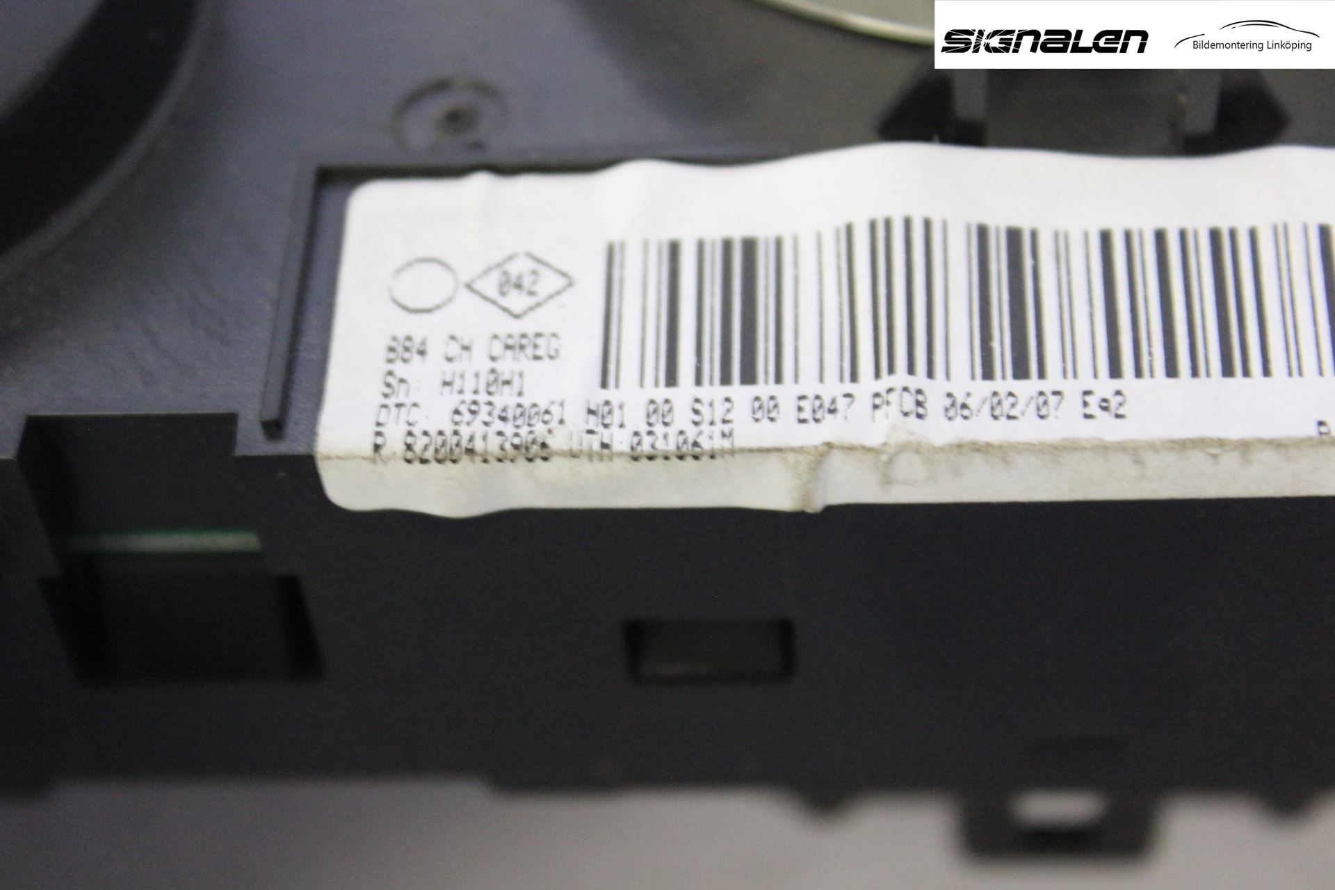 Renault MÉGANE II  06-08 Varme Ac Betjening-Display