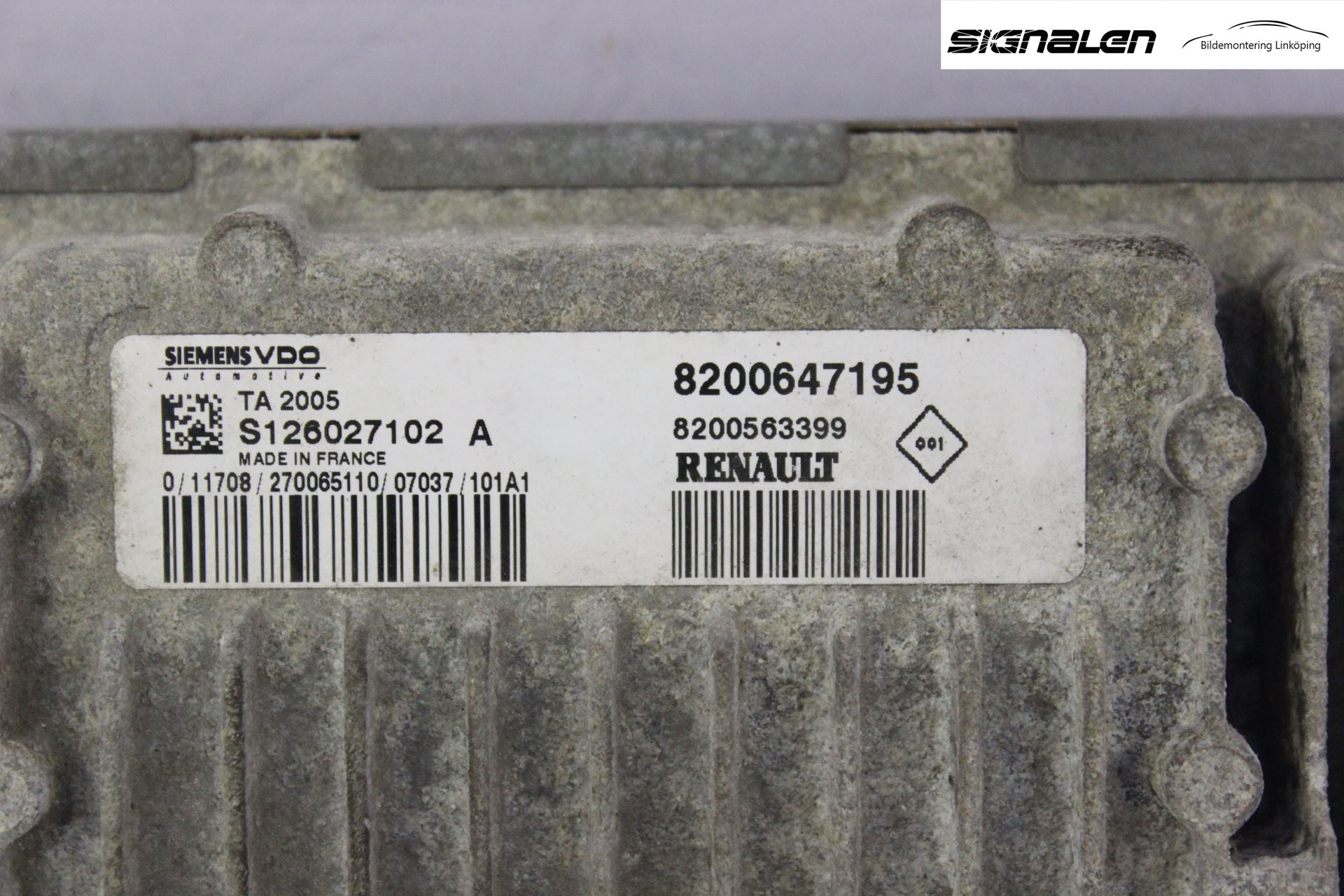 Renault MÉGANE II  06-08 Styreenhet Gearkasse