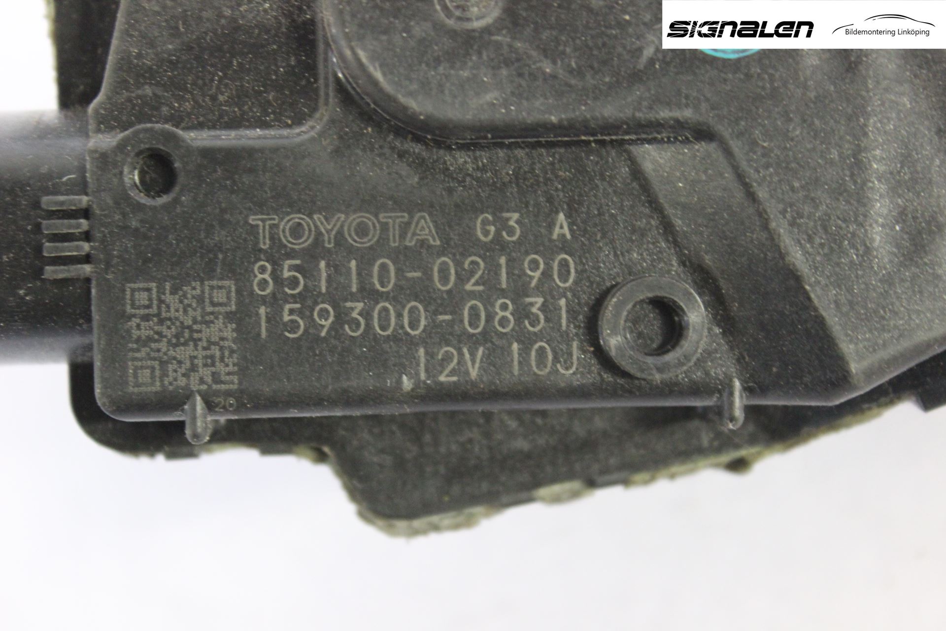 Toyota AURIS 07-09 Viskermotor Frontrute