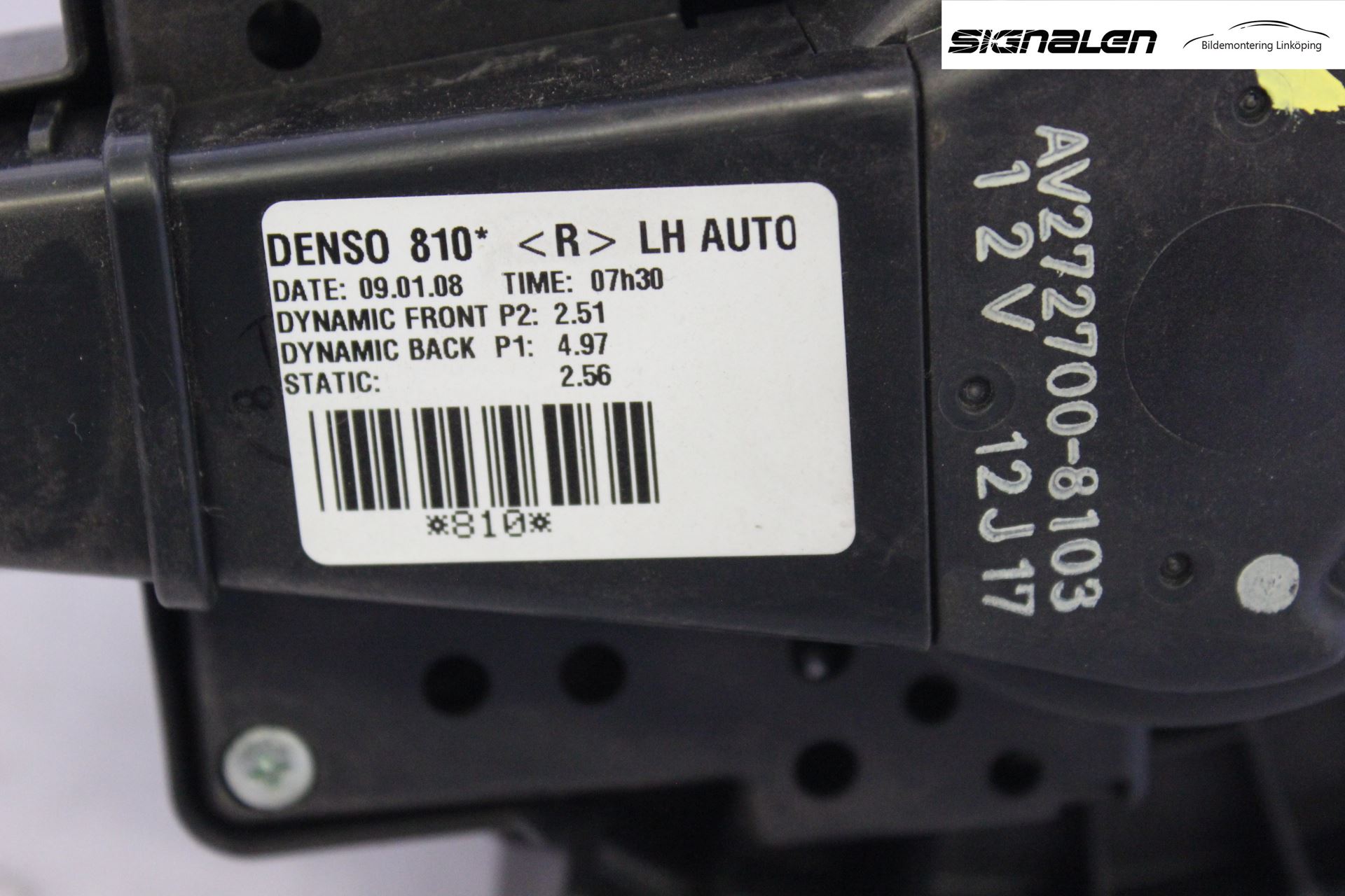 Toyota AURIS 07-09 Varmeapparat Viftemotor