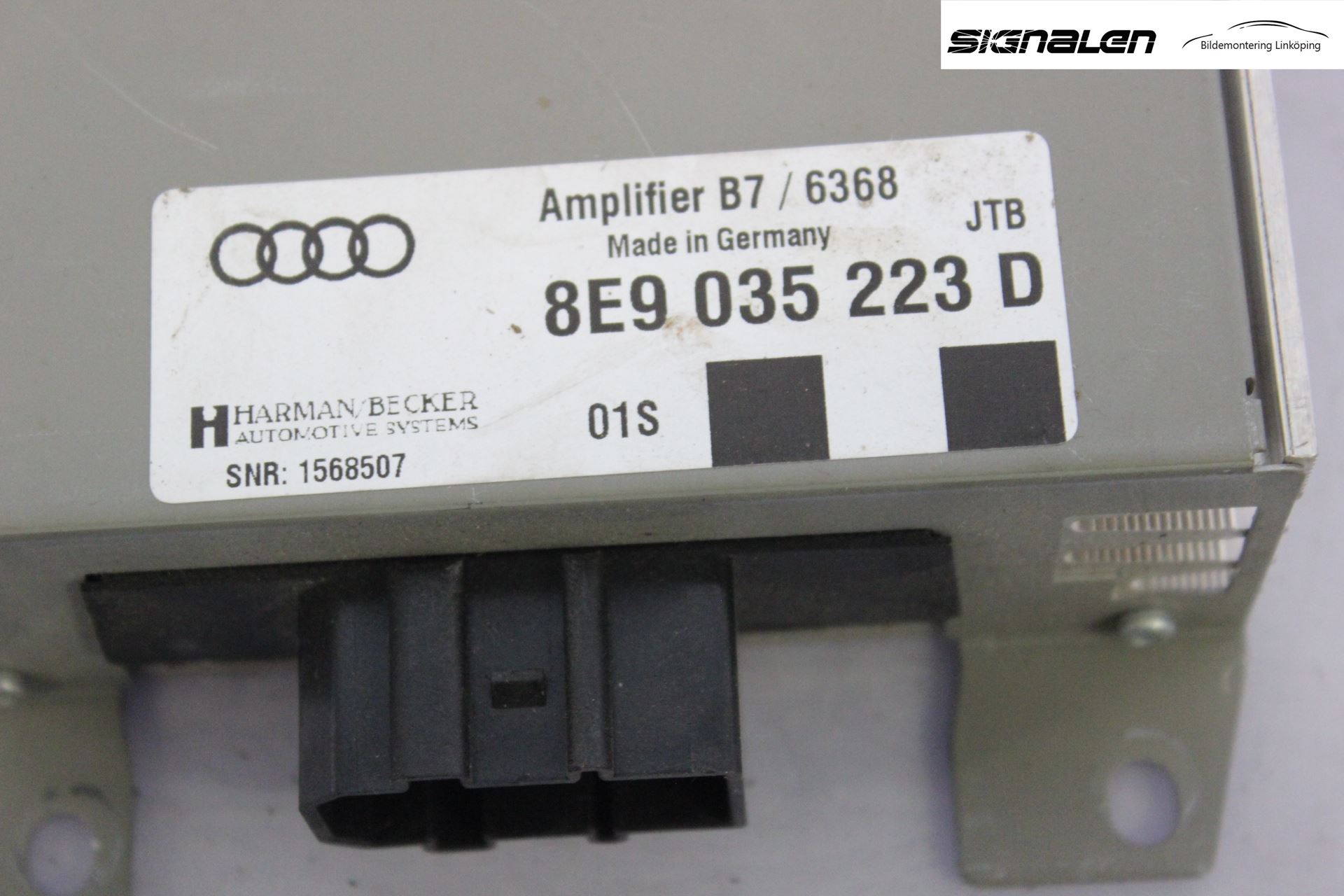 Audi A4/S4 05-07 Stereo Forsterker