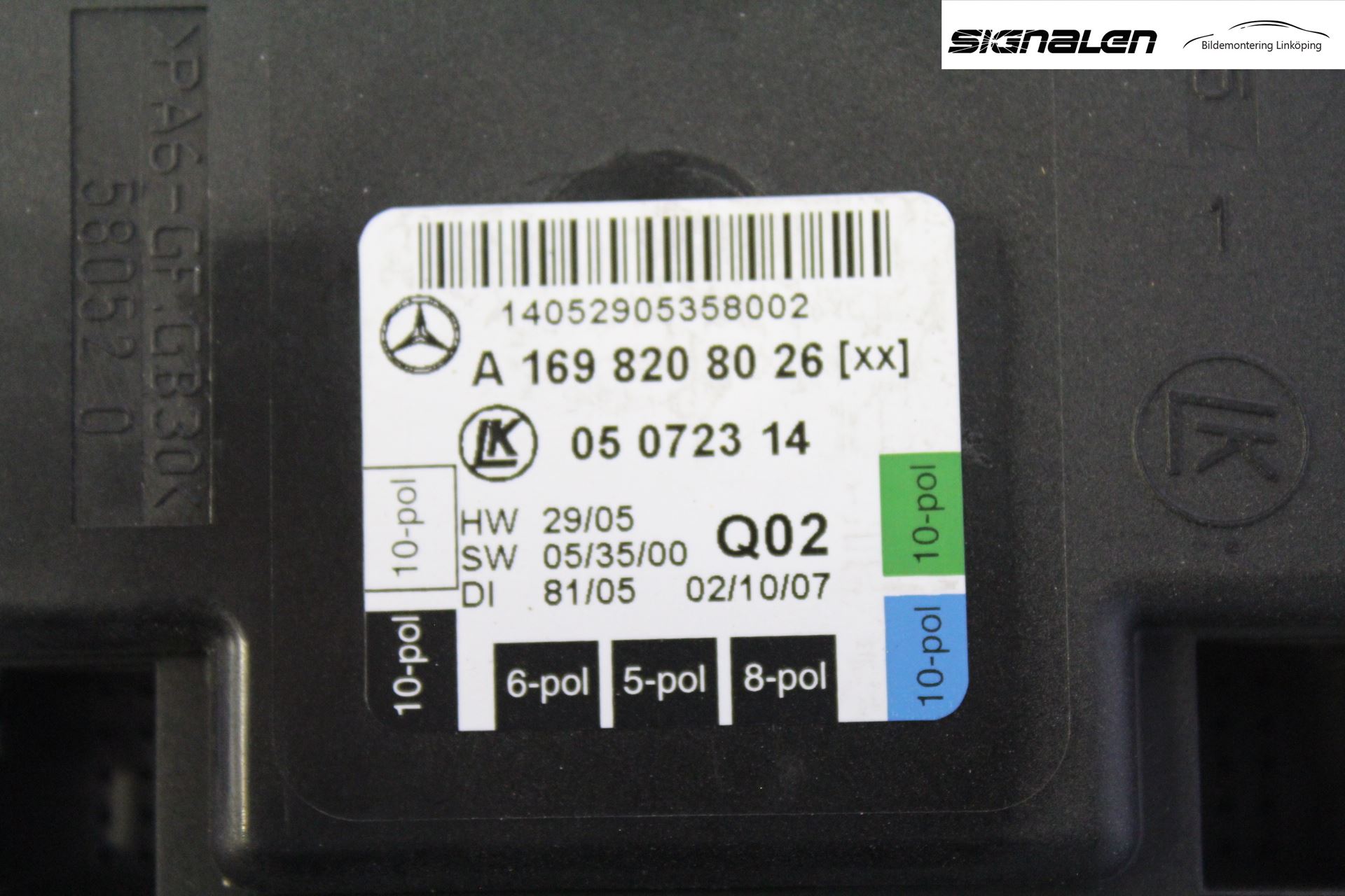 Mercedes-Benz MB B-KLASS (W245) 05-12 Styreenhet Dør