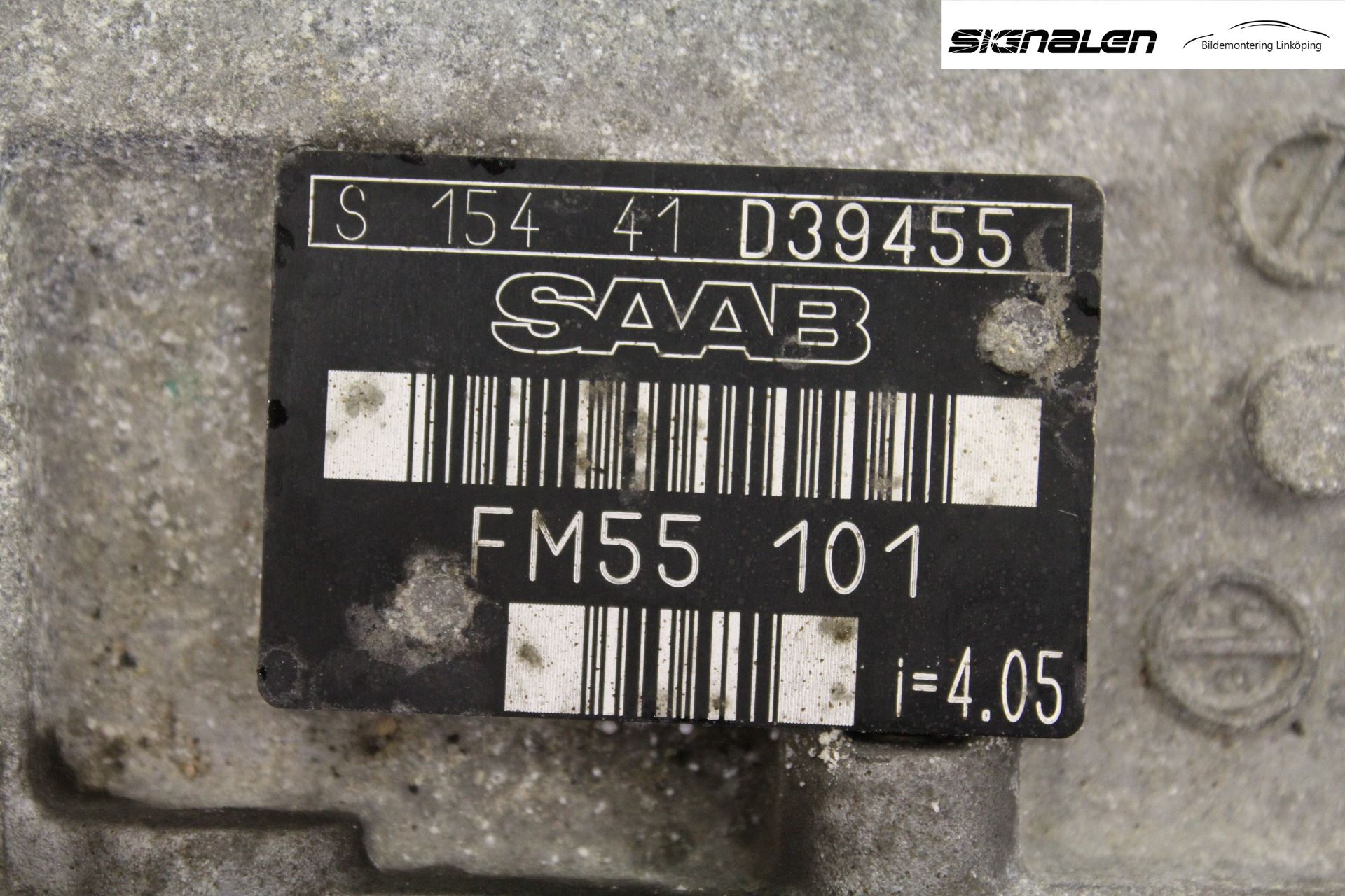 Saab 9-3 VER 2 Gearkasse 5 Trinn