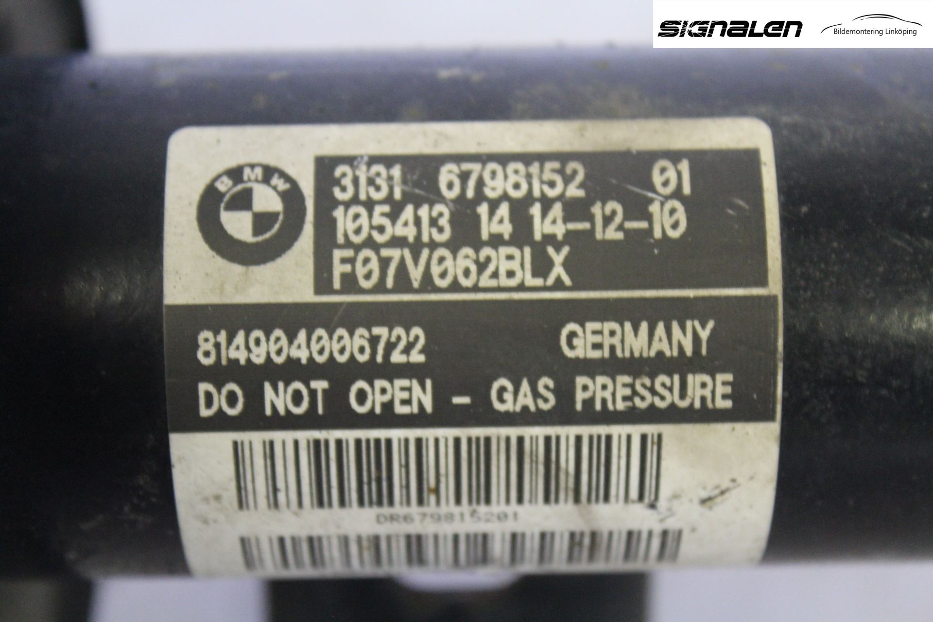 BMW 5 F10/F11/F18 09-17 Fjærbein Foran Høyre