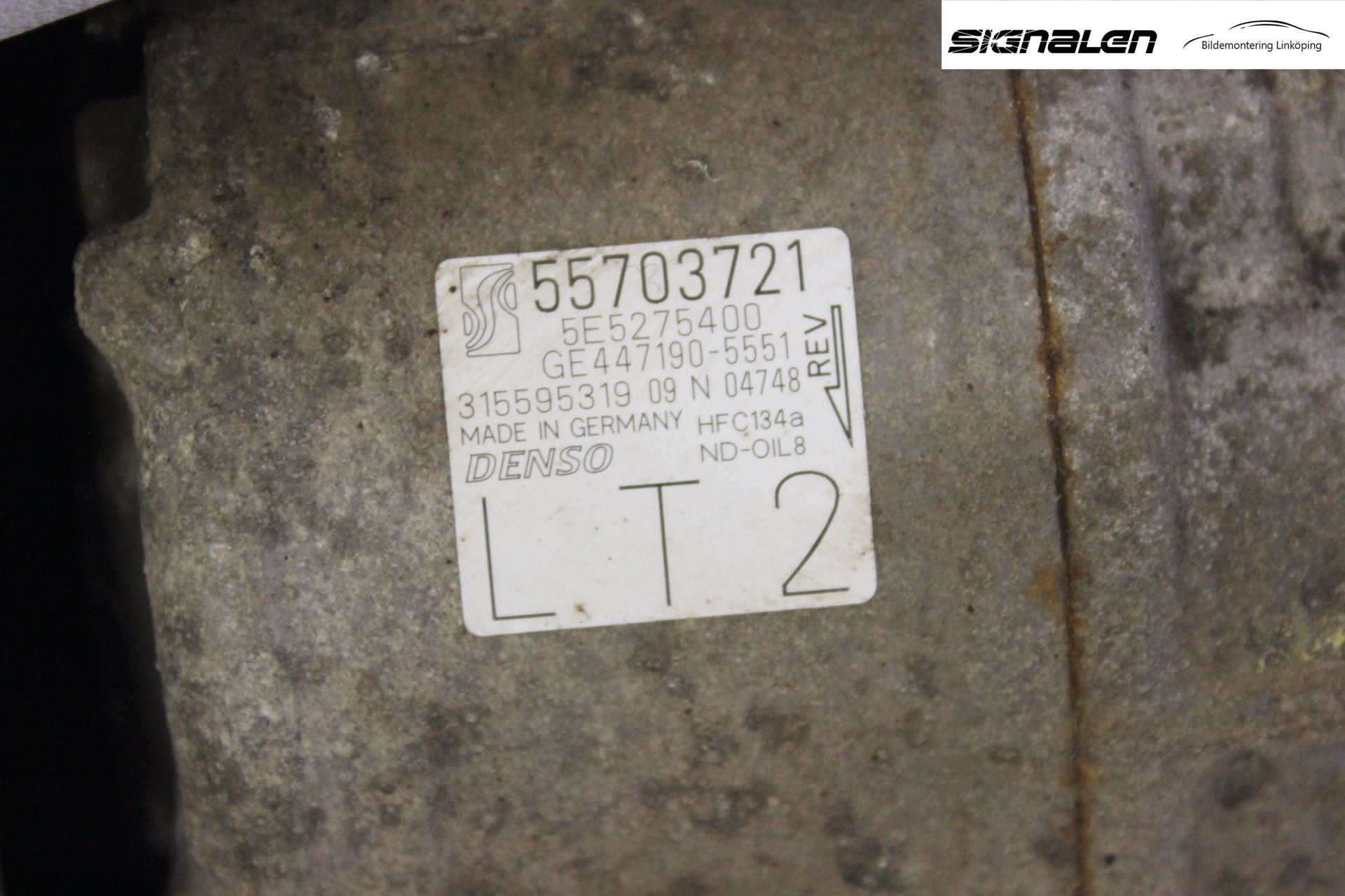 Opel CORSA D 07-14 Varme Ac Kompressor