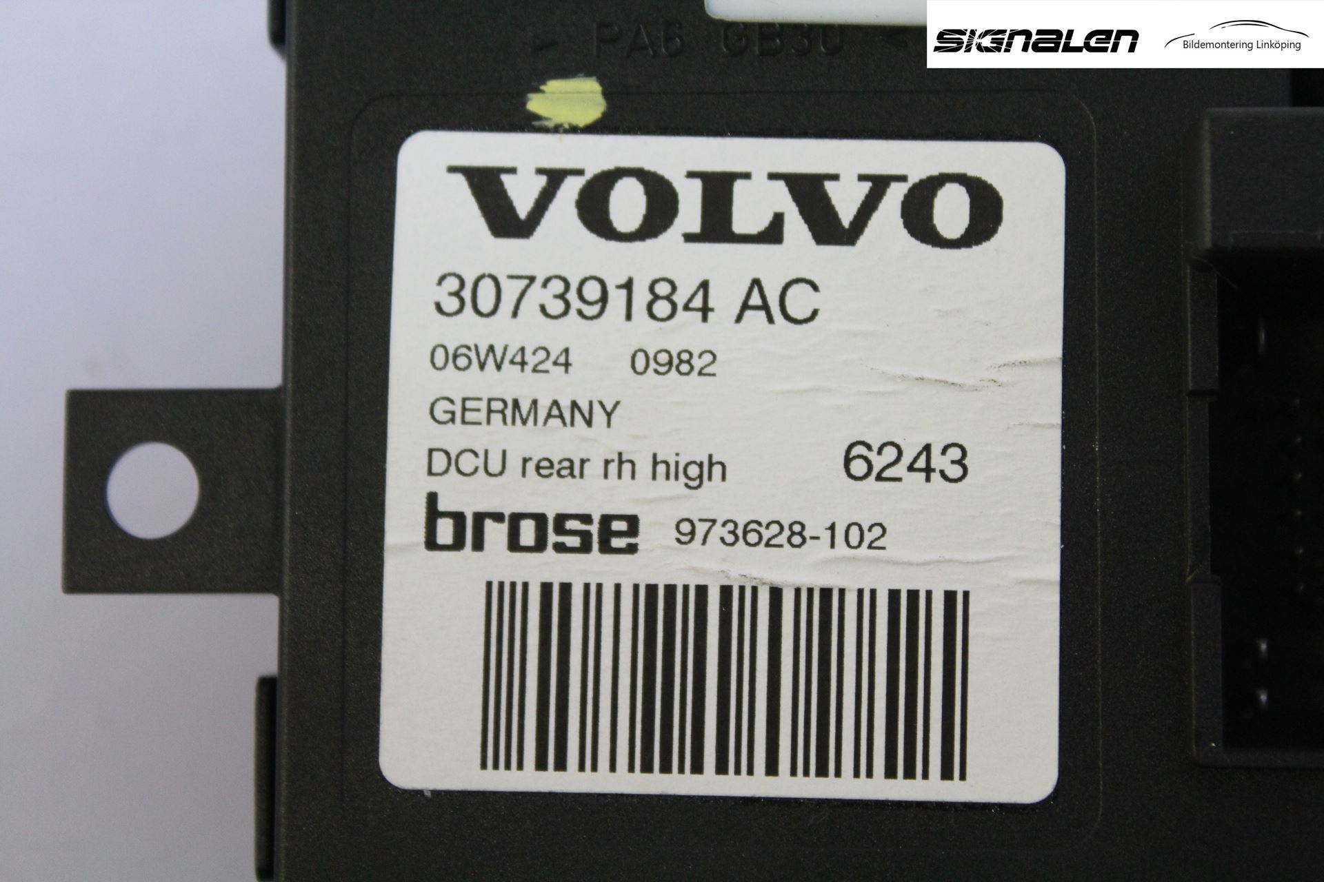 Volvo S40 04-07 Vindusheismotor