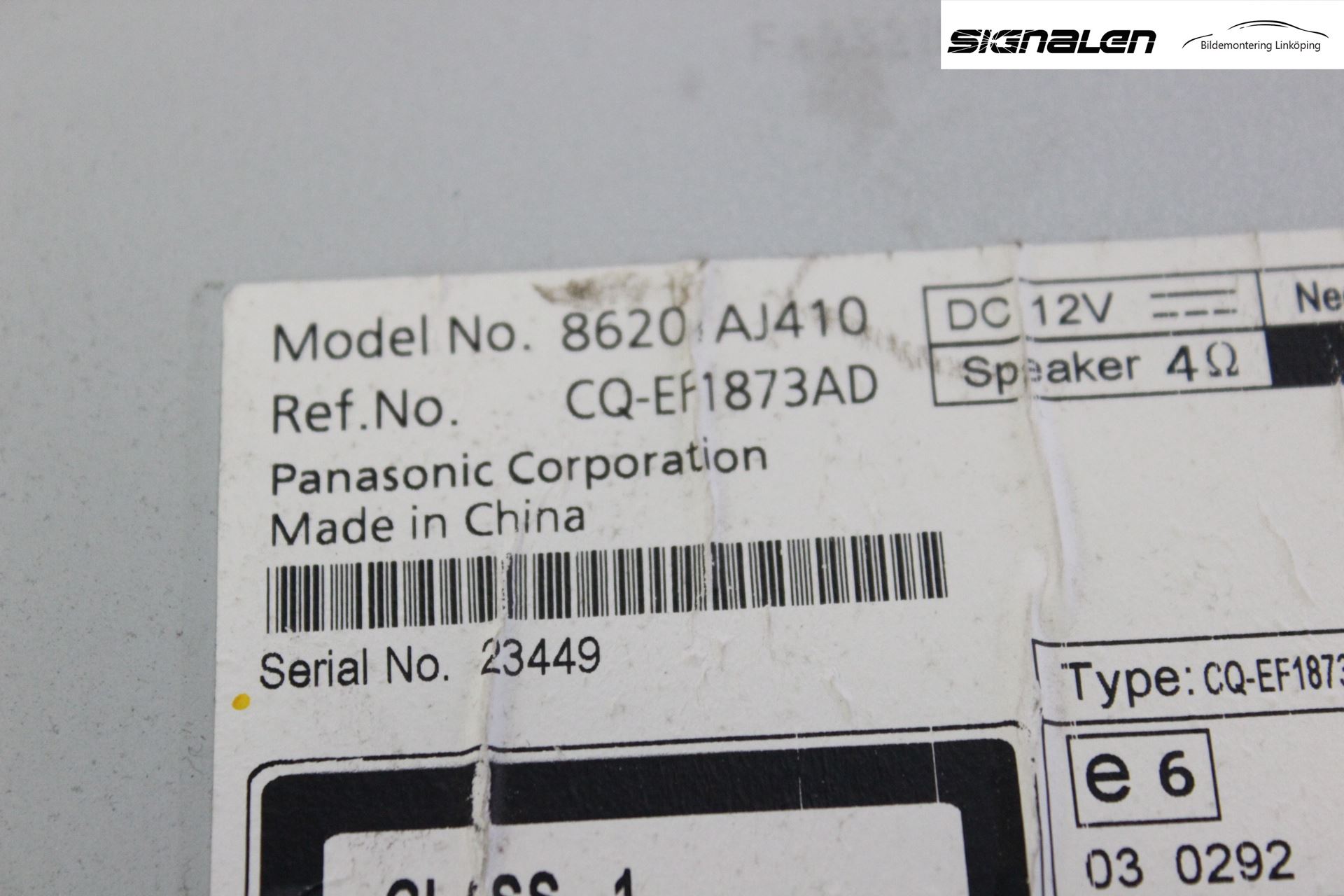 Subaru OUTBACK 10-15 Stereo Radio Med Cd