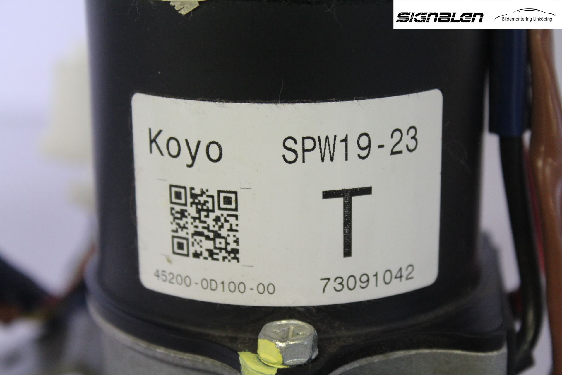 Toyota YARIS XP90 06-11 Rattakselaggregat Innebygd Servo