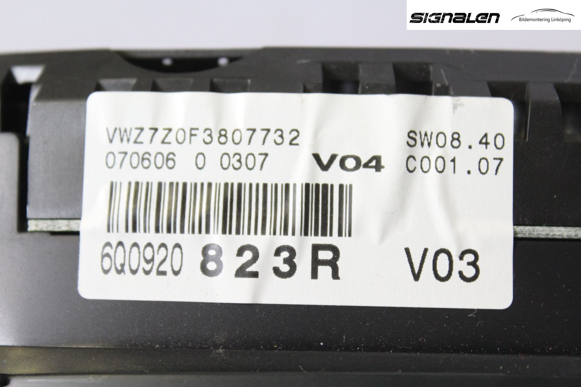Volkswagen VW POLO 05-09 Instr Kombinert